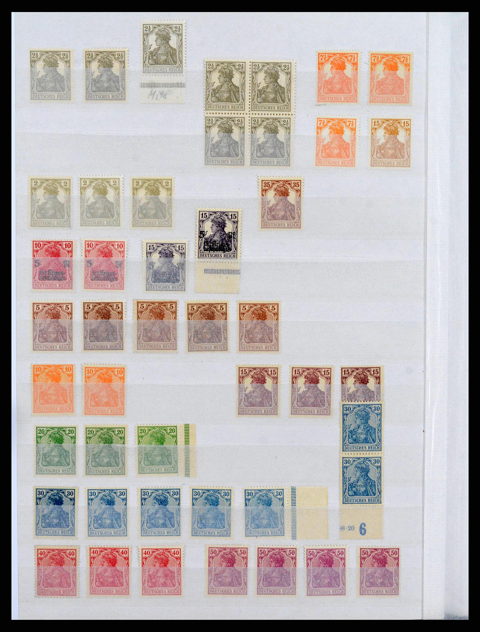38420 0019 - Stamp collection 38420 German Reich 1872-1945.
