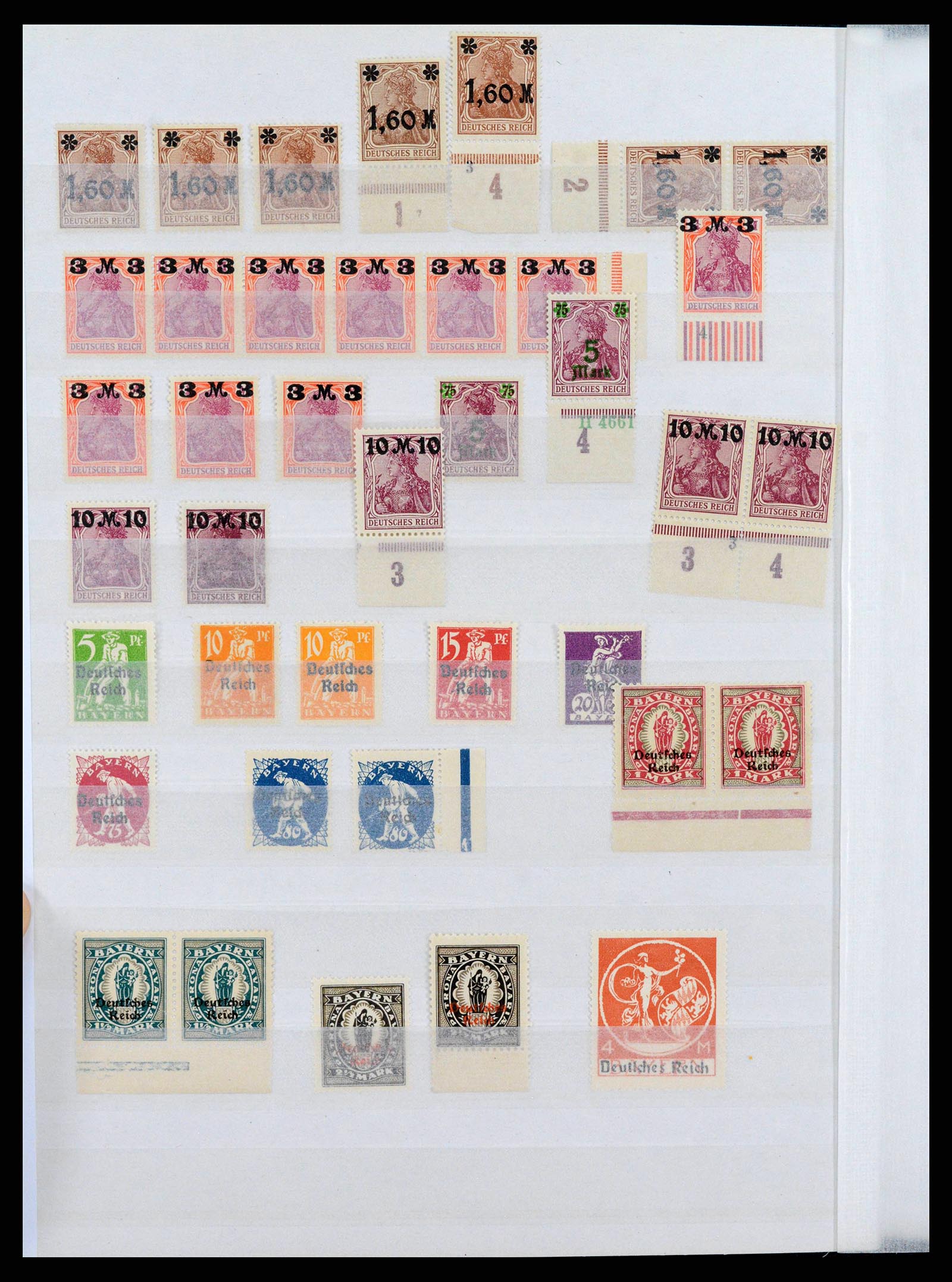 38420 0020 - Stamp collection 38420 German Reich 1872-1945.