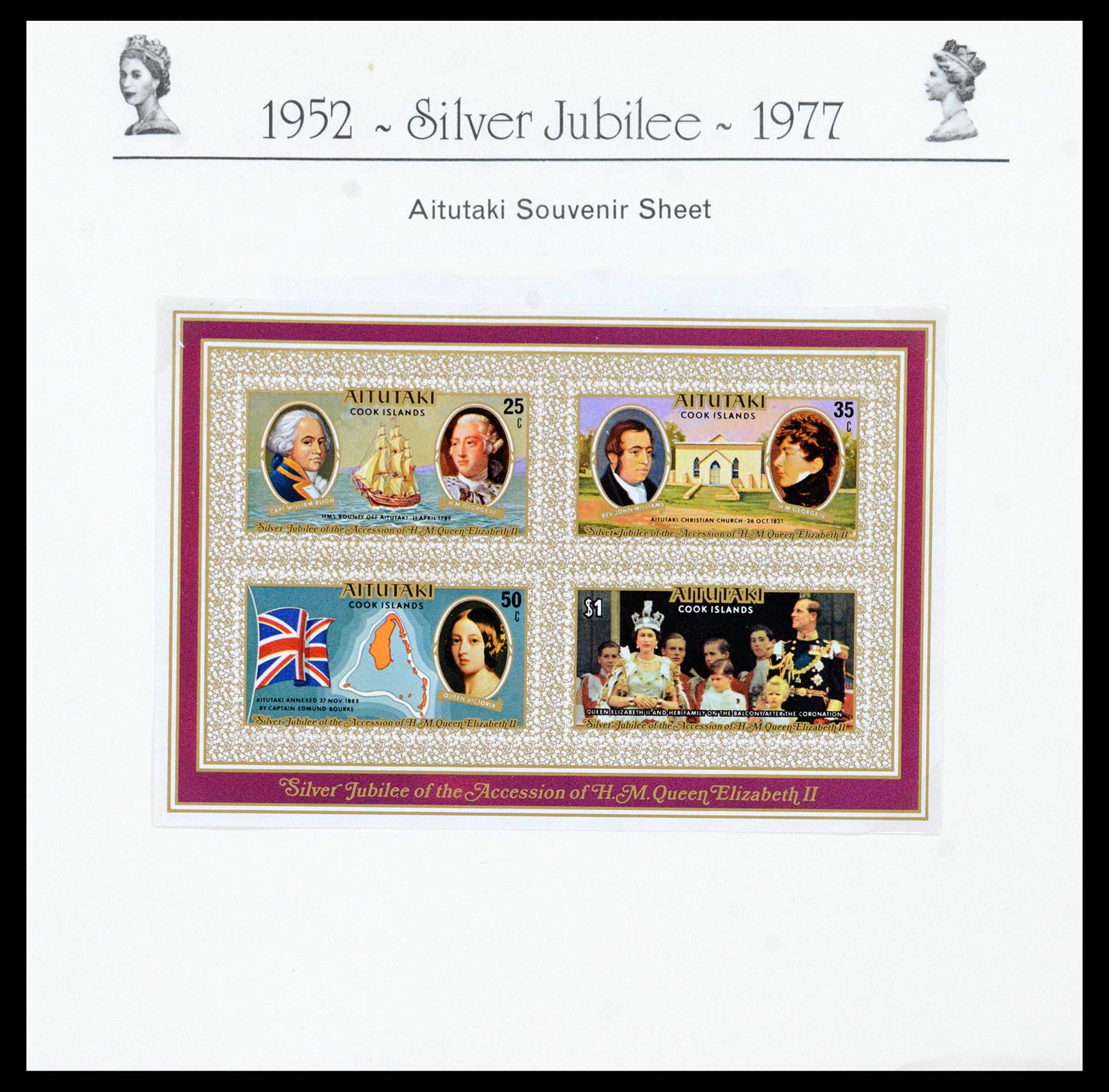 38425 0002 - Postzegelverzameling 38425 Engeland en koloniën omnibus 1935-2013.