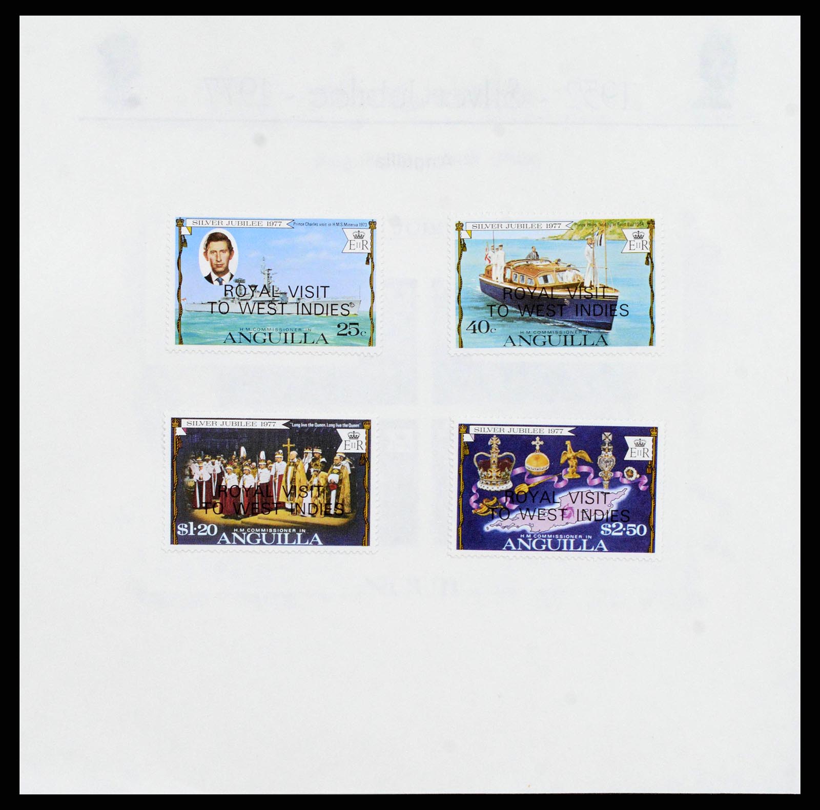 38425 0005 - Postzegelverzameling 38425 Engeland en koloniën omnibus 1935-2013.