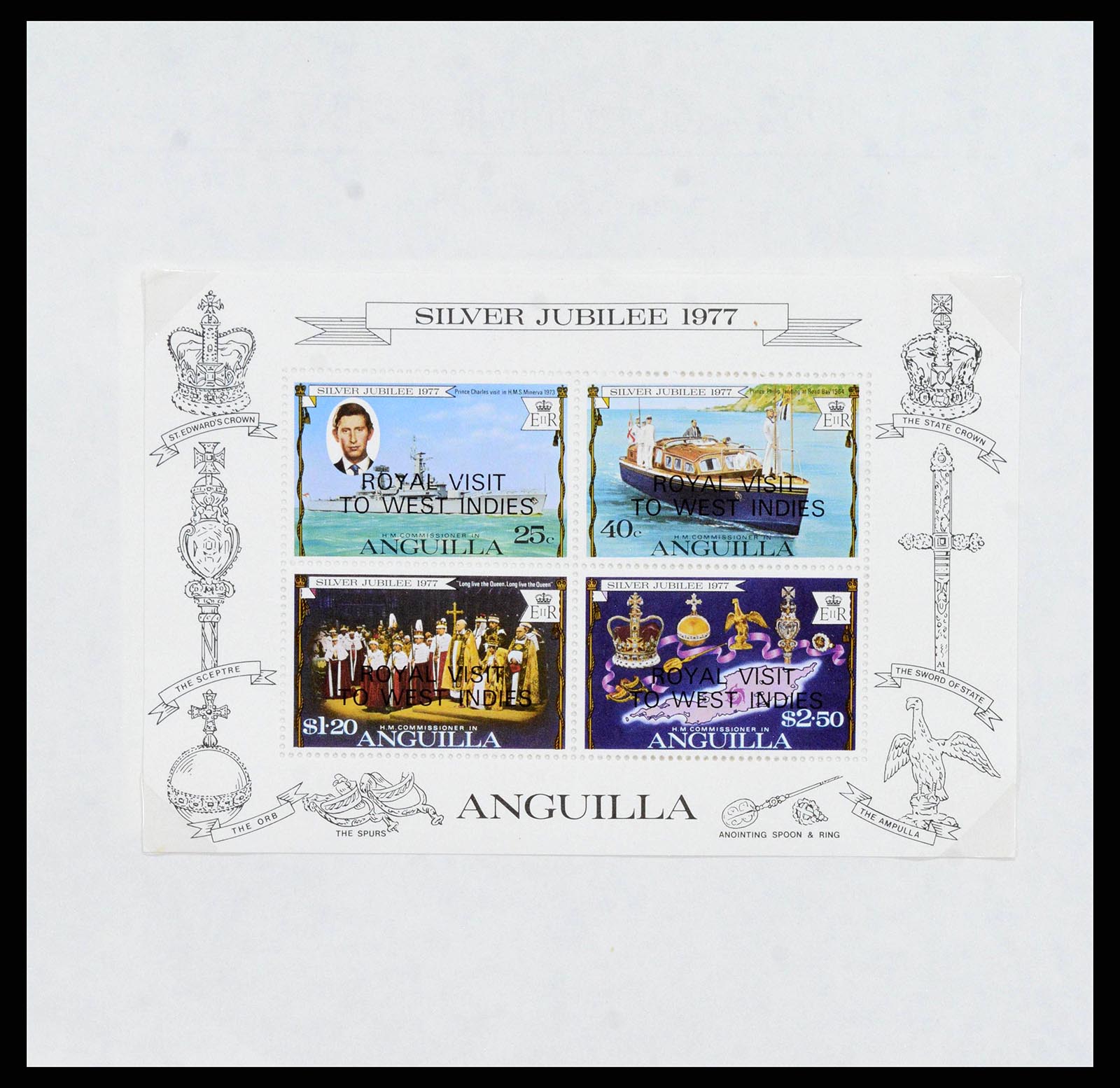 38425 0007 - Postzegelverzameling 38425 Engeland en koloniën omnibus 1935-2013.