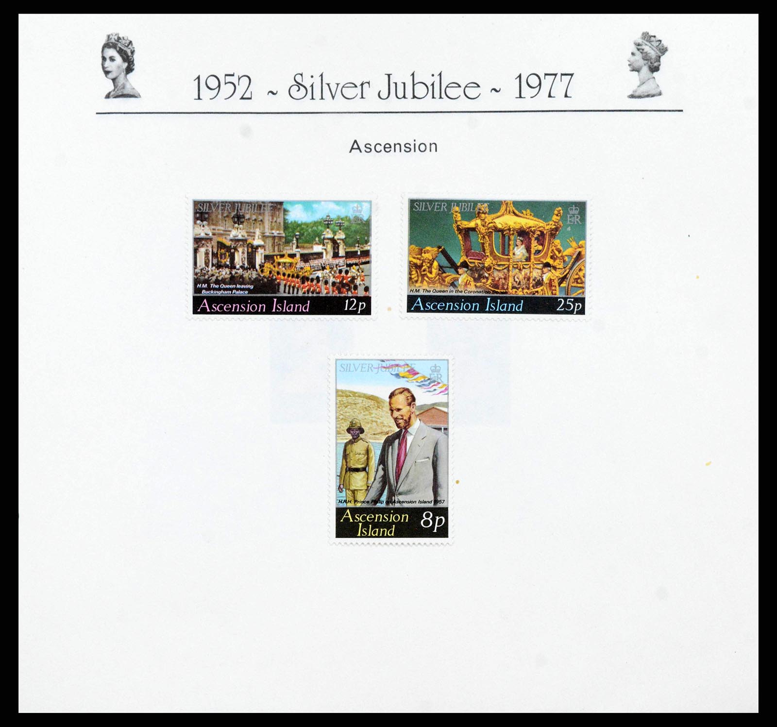 38425 0013 - Postzegelverzameling 38425 Engeland en koloniën omnibus 1935-2013.