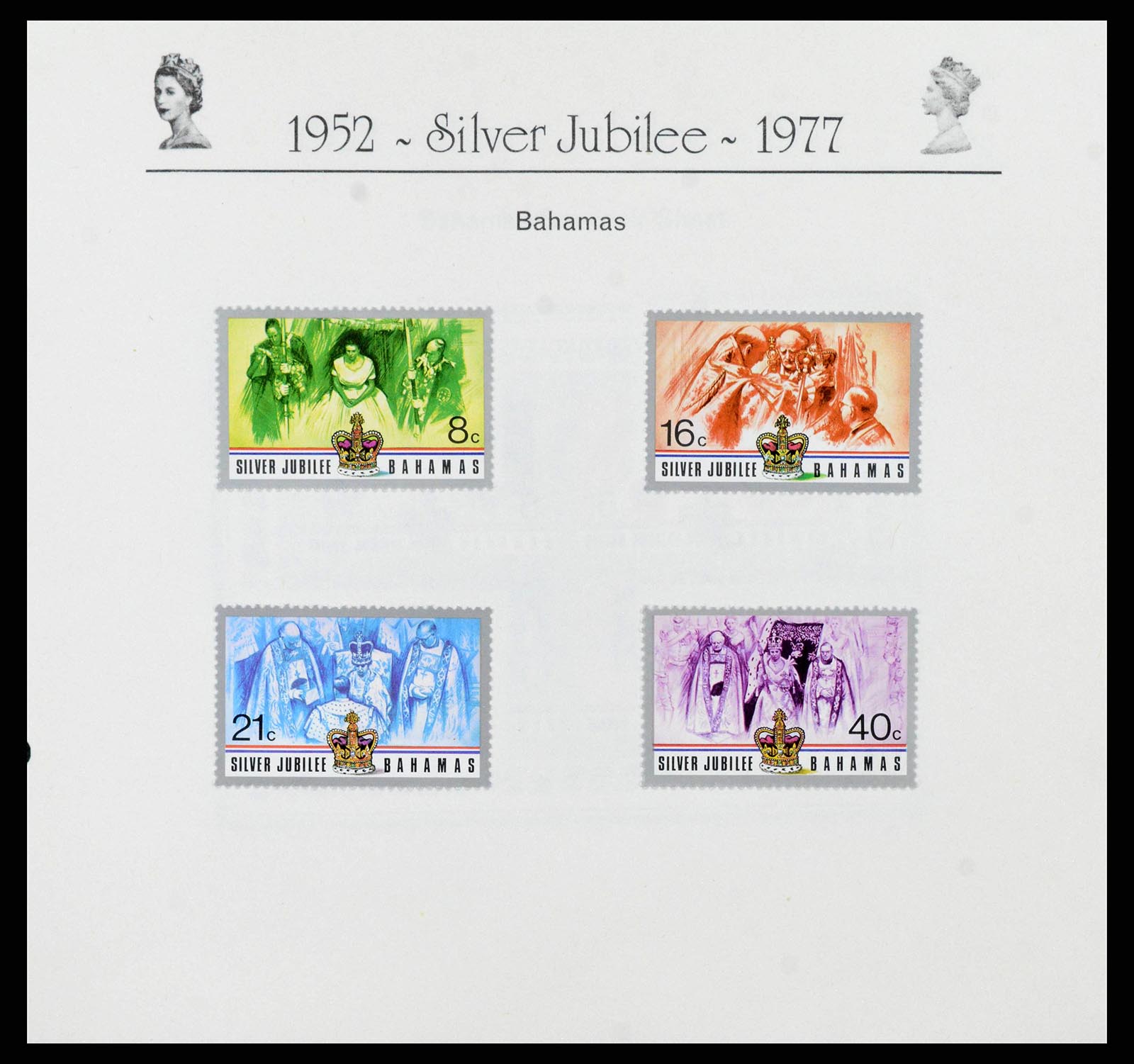 38425 0015 - Postzegelverzameling 38425 Engeland en koloniën omnibus 1935-2013.