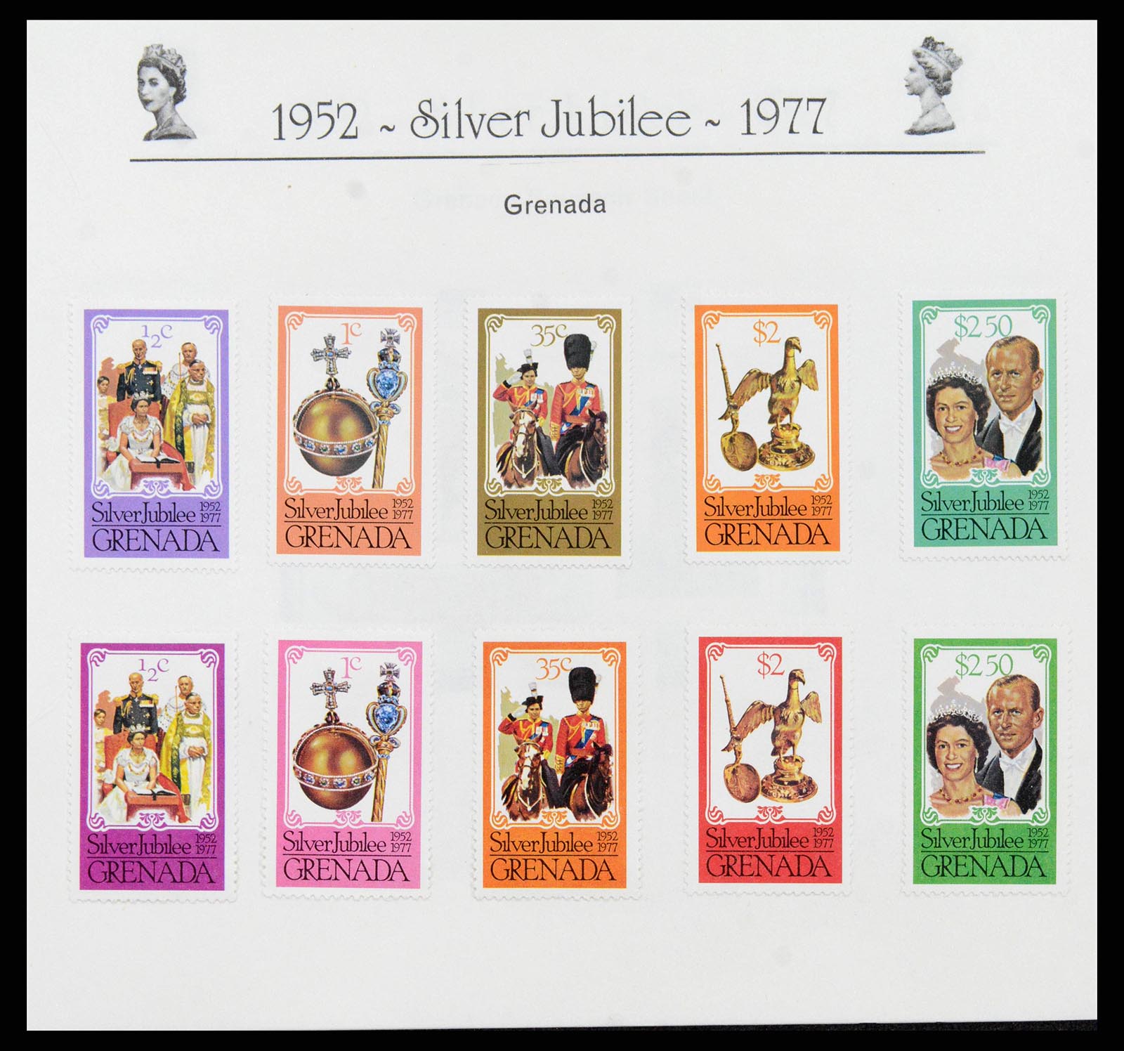 38425 0054 - Stamp collection 38425 GB and Colonies omnibus issues 1935-2013.