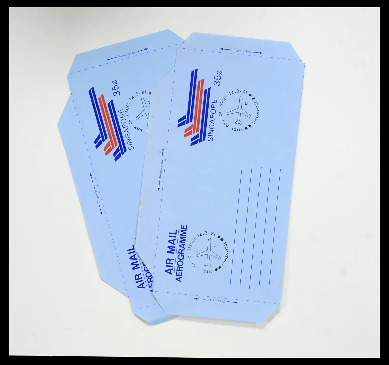 38432 0039 - Postzegelverzameling 38432 Singapore FDC's 1970-2005.