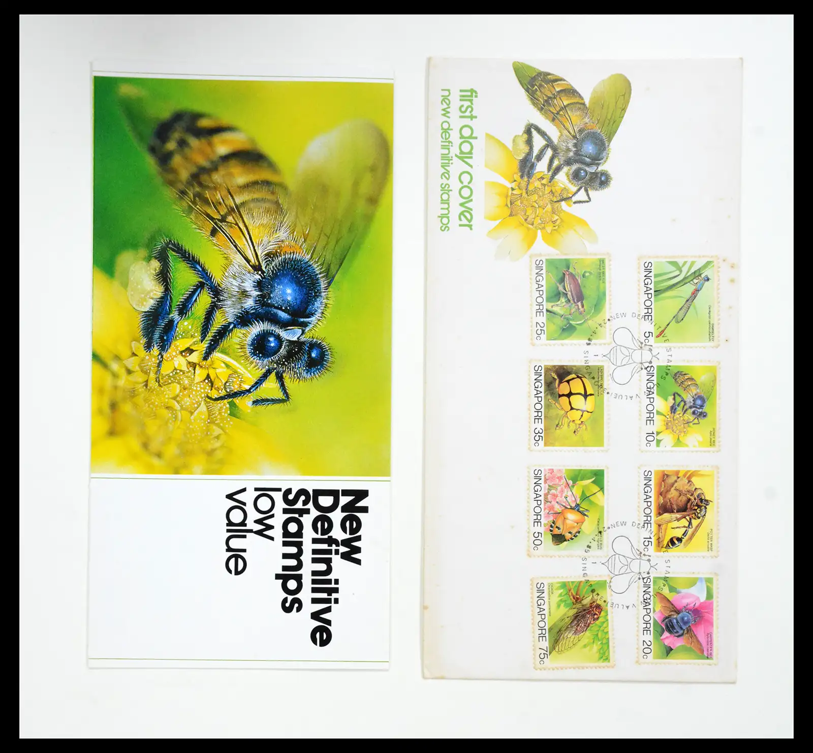 38432 0066 - Postzegelverzameling 38432 Singapore FDC's 1970-2005.