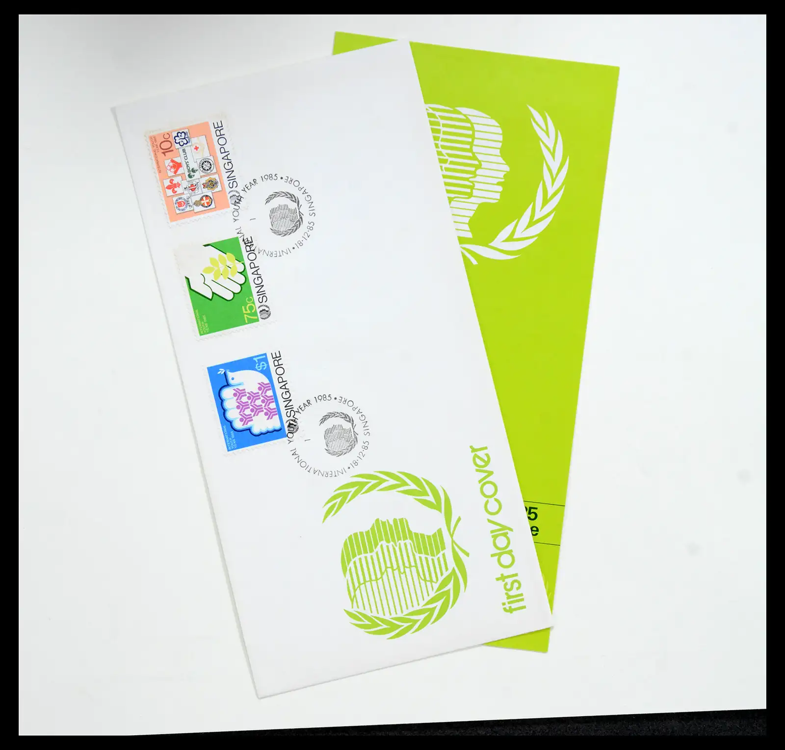 38432 0071 - Postzegelverzameling 38432 Singapore FDC's 1970-2005.