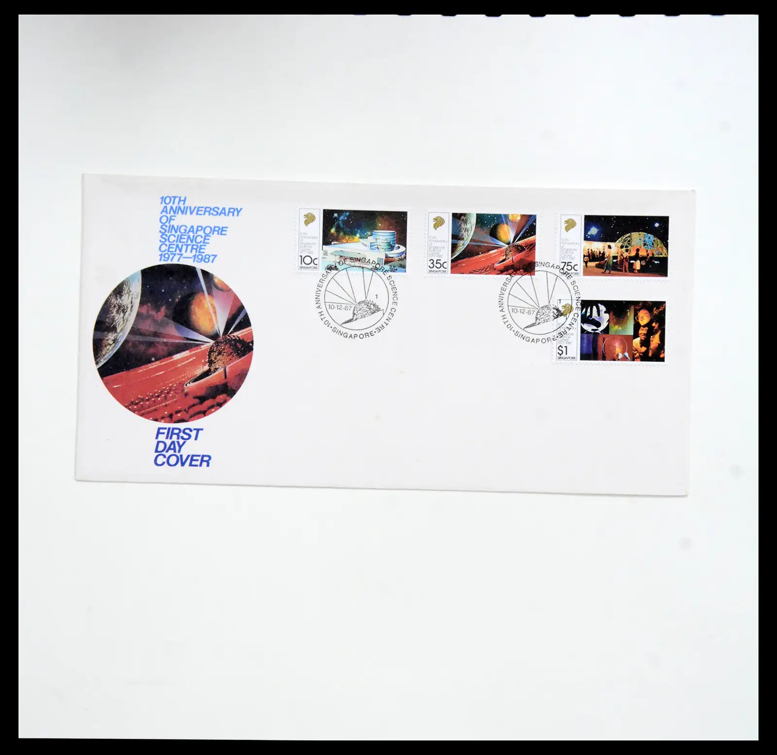 38432 0083 - Postzegelverzameling 38432 Singapore FDC's 1970-2005.