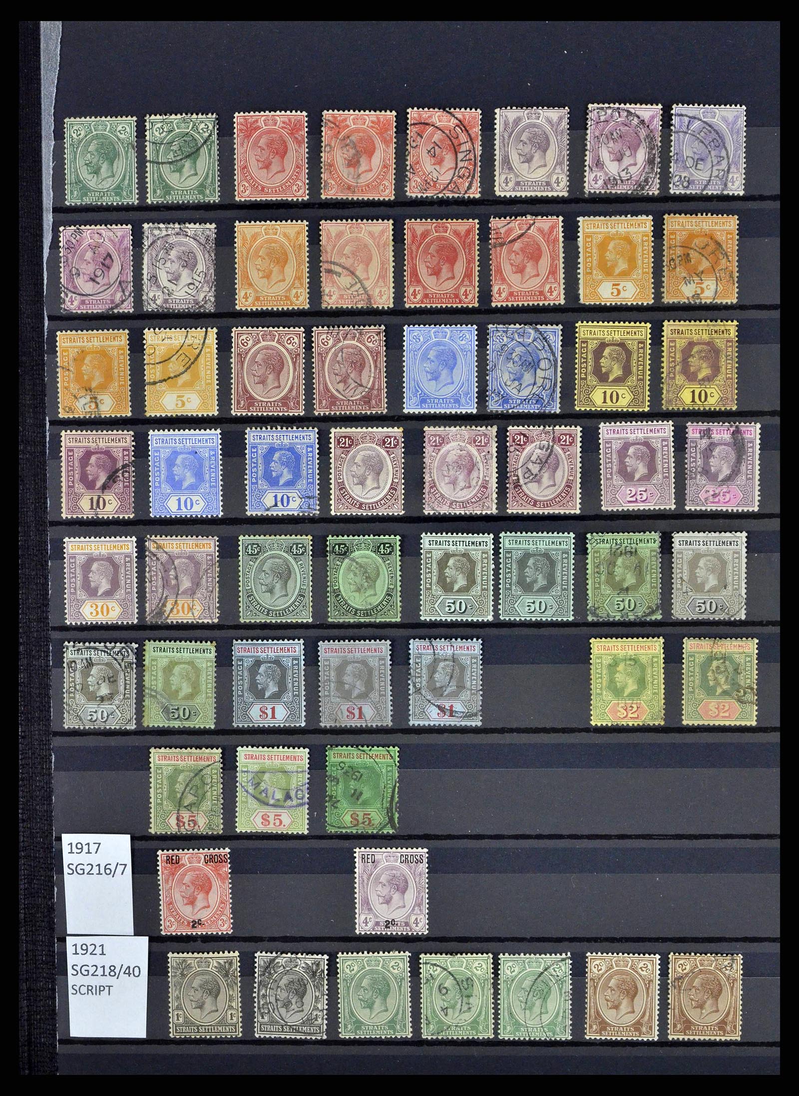 38450 0007 - Stamp collection 38450 Malaysia and States 1867-1970.