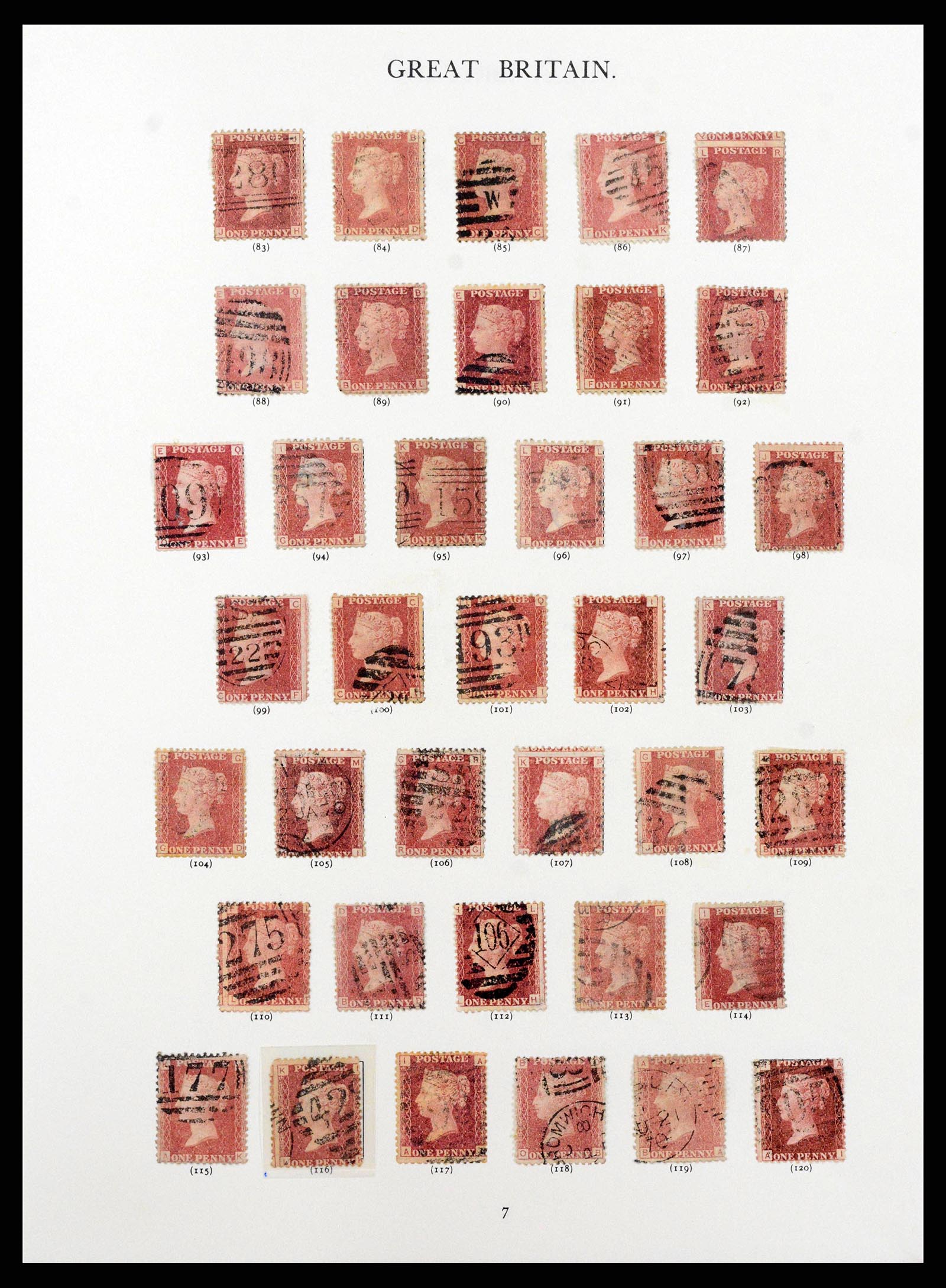 38460 0003 - Postzegelverzameling 38460 Engeland 1840-1992.