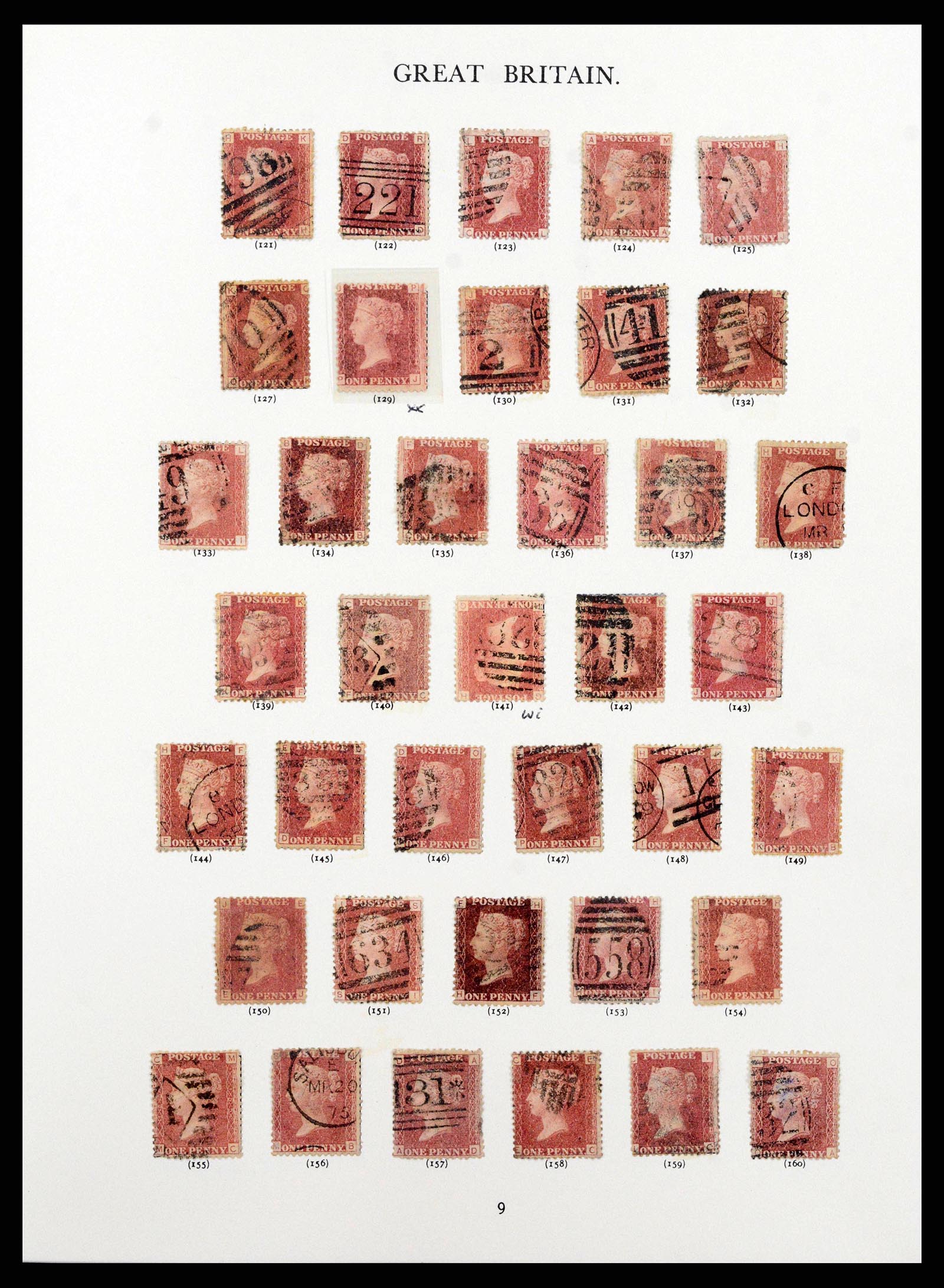38460 0004 - Stamp collection 38460 Great Britain 1840-1992.