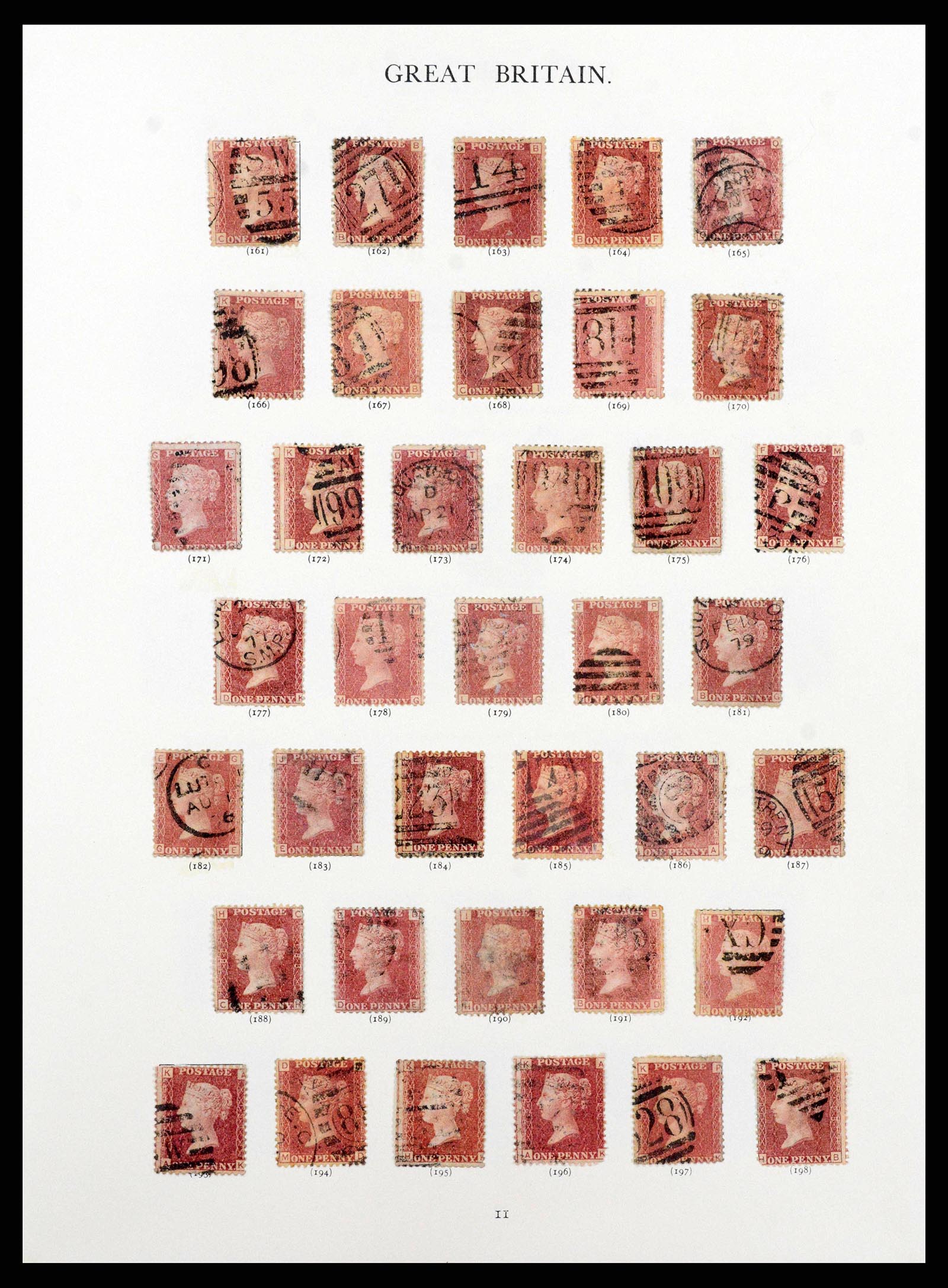 38460 0005 - Stamp collection 38460 Great Britain 1840-1992.