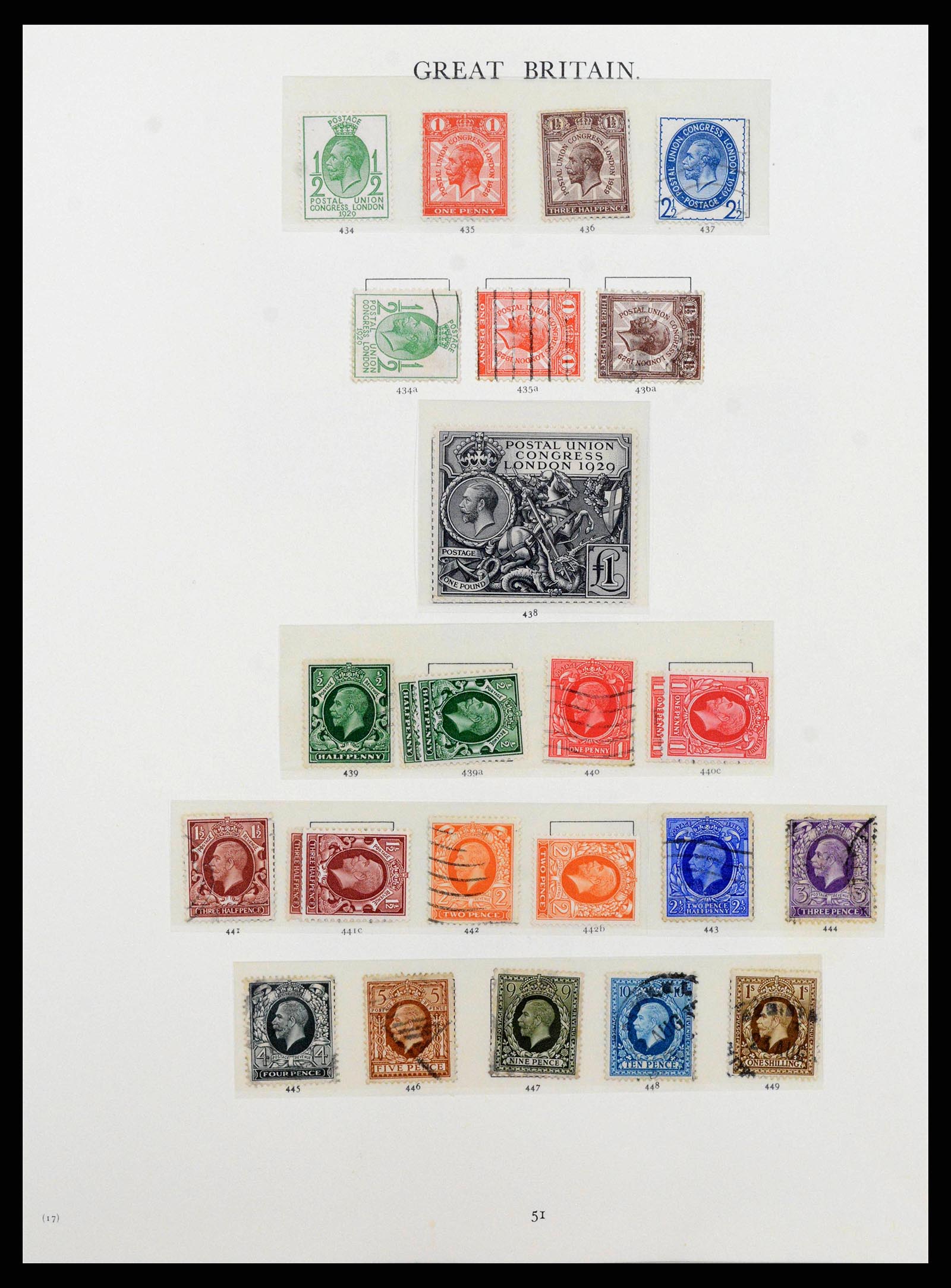 38460 0025 - Stamp collection 38460 Great Britain 1840-1992.