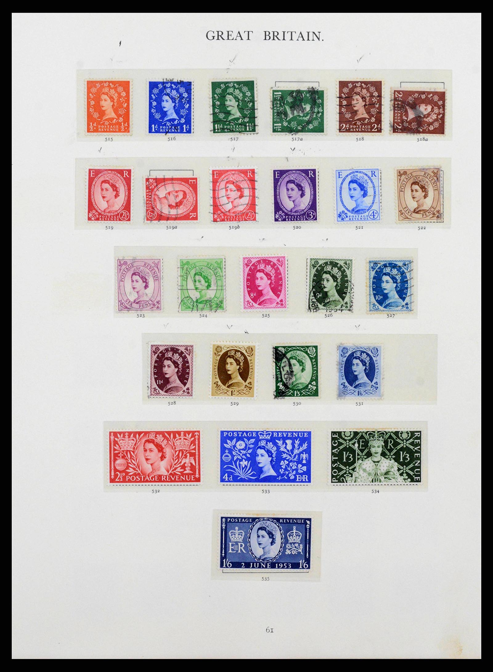 38460 0030 - Stamp collection 38460 Great Britain 1840-1992.
