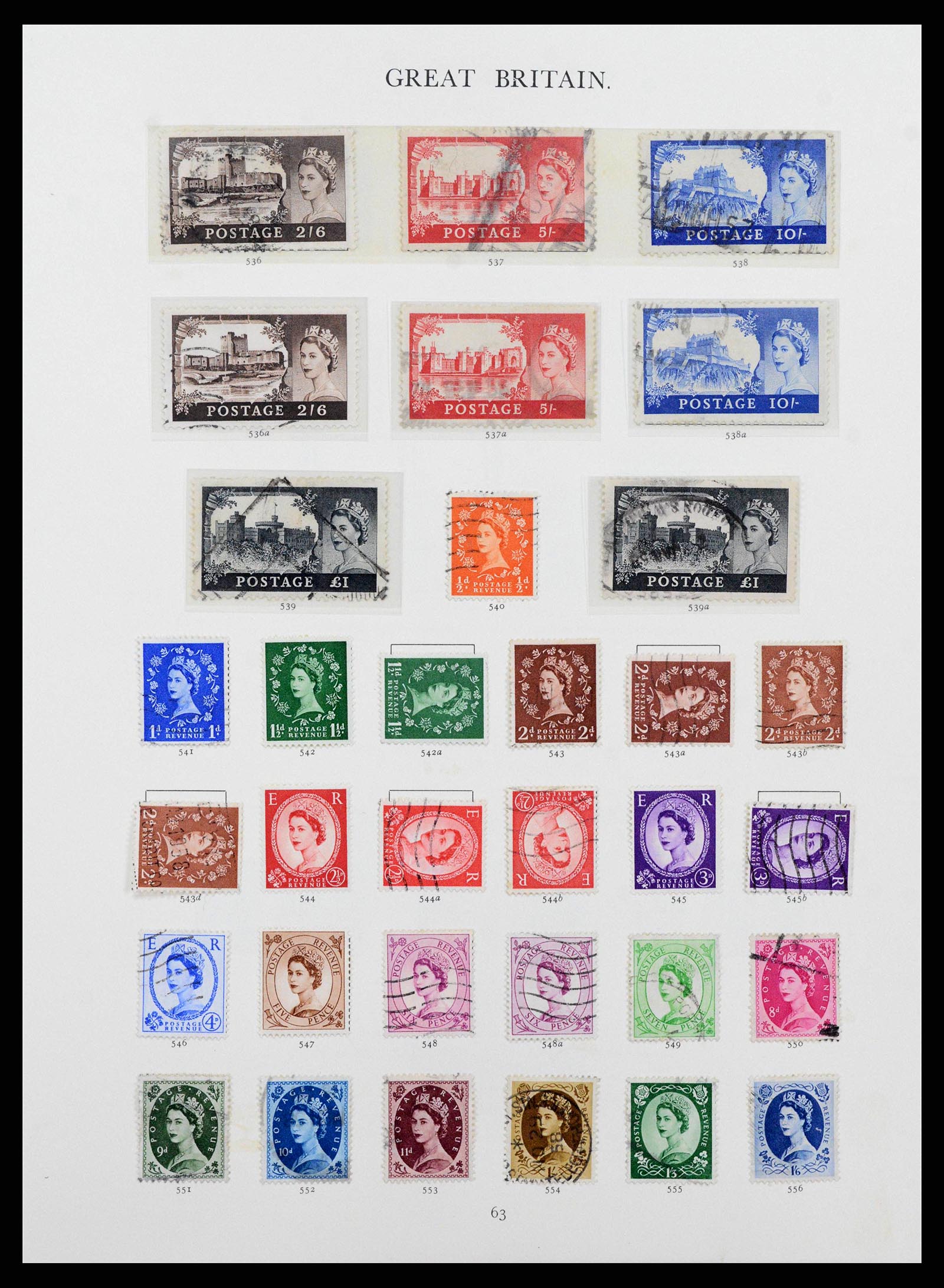 38460 0031 - Stamp collection 38460 Great Britain 1840-1992.