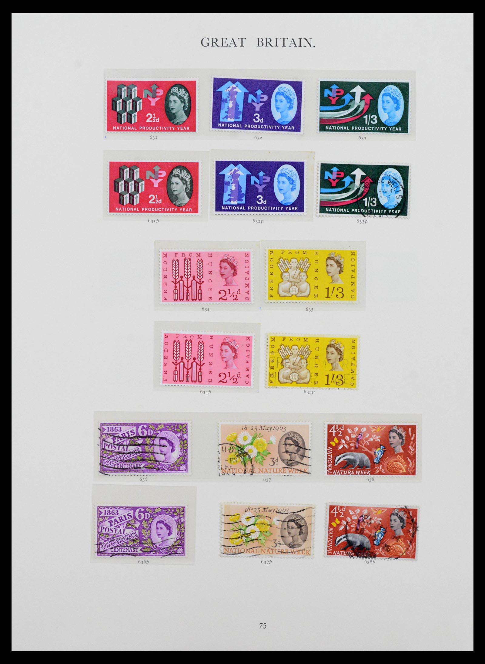 38460 0037 - Postzegelverzameling 38460 Engeland 1840-1992.