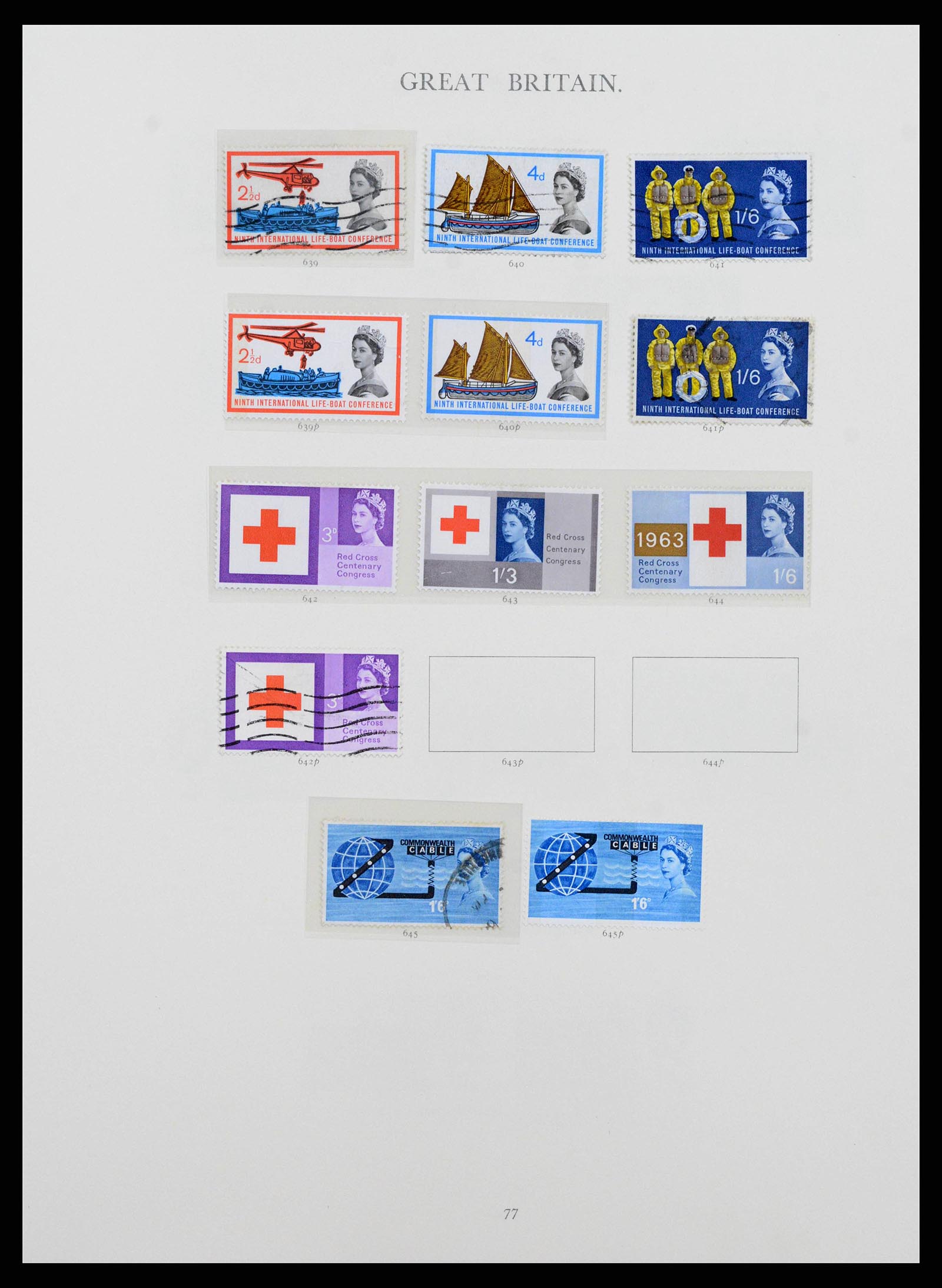 38460 0038 - Postzegelverzameling 38460 Engeland 1840-1992.