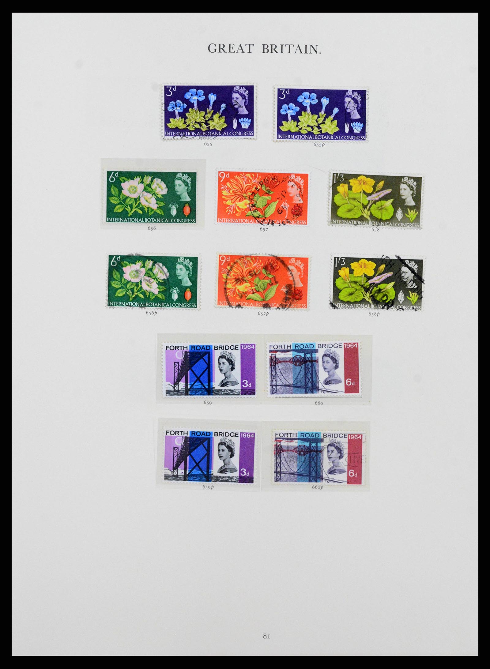 38460 0040 - Postzegelverzameling 38460 Engeland 1840-1992.