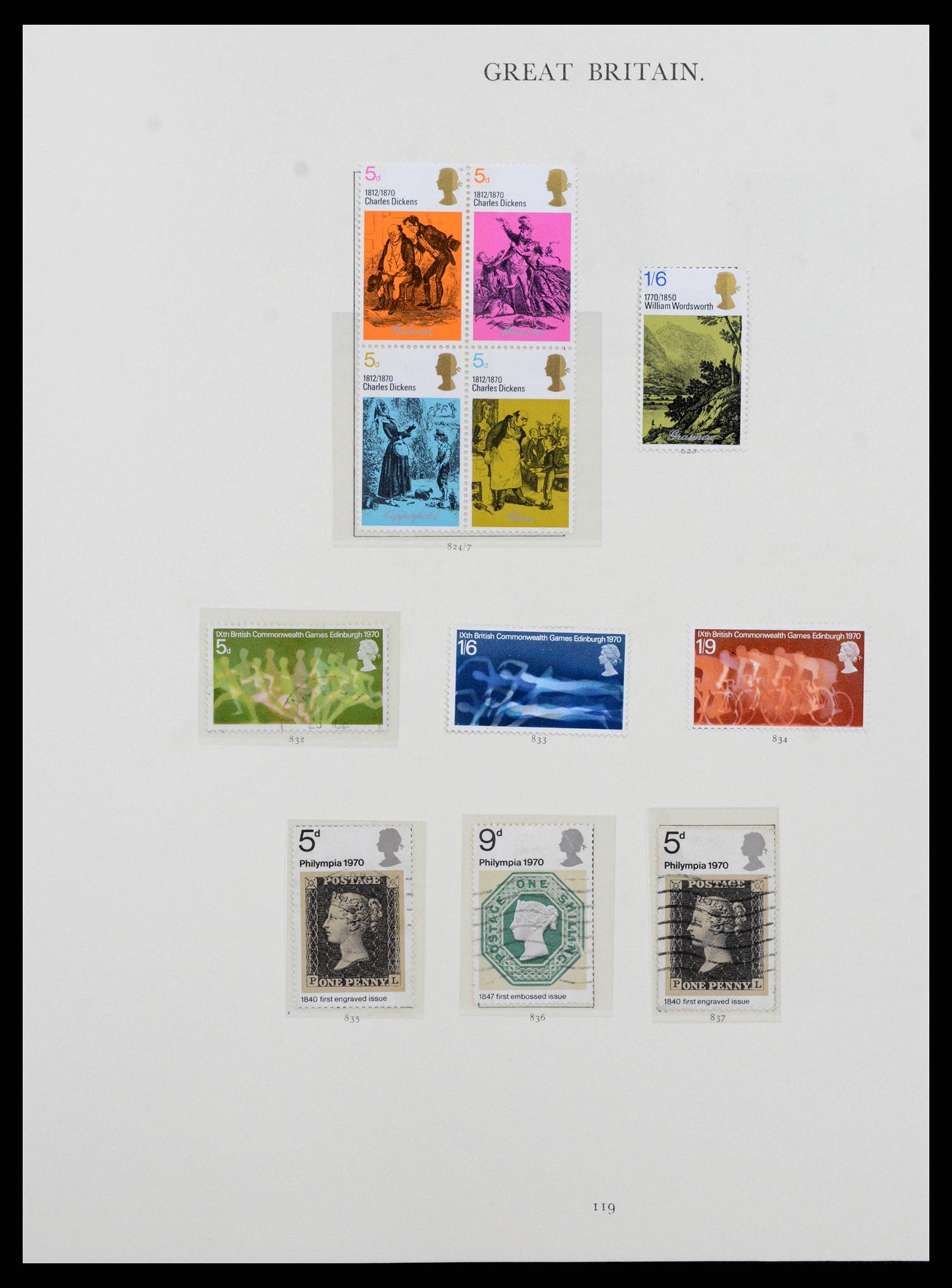 38460 0058 - Postzegelverzameling 38460 Engeland 1840-1992.