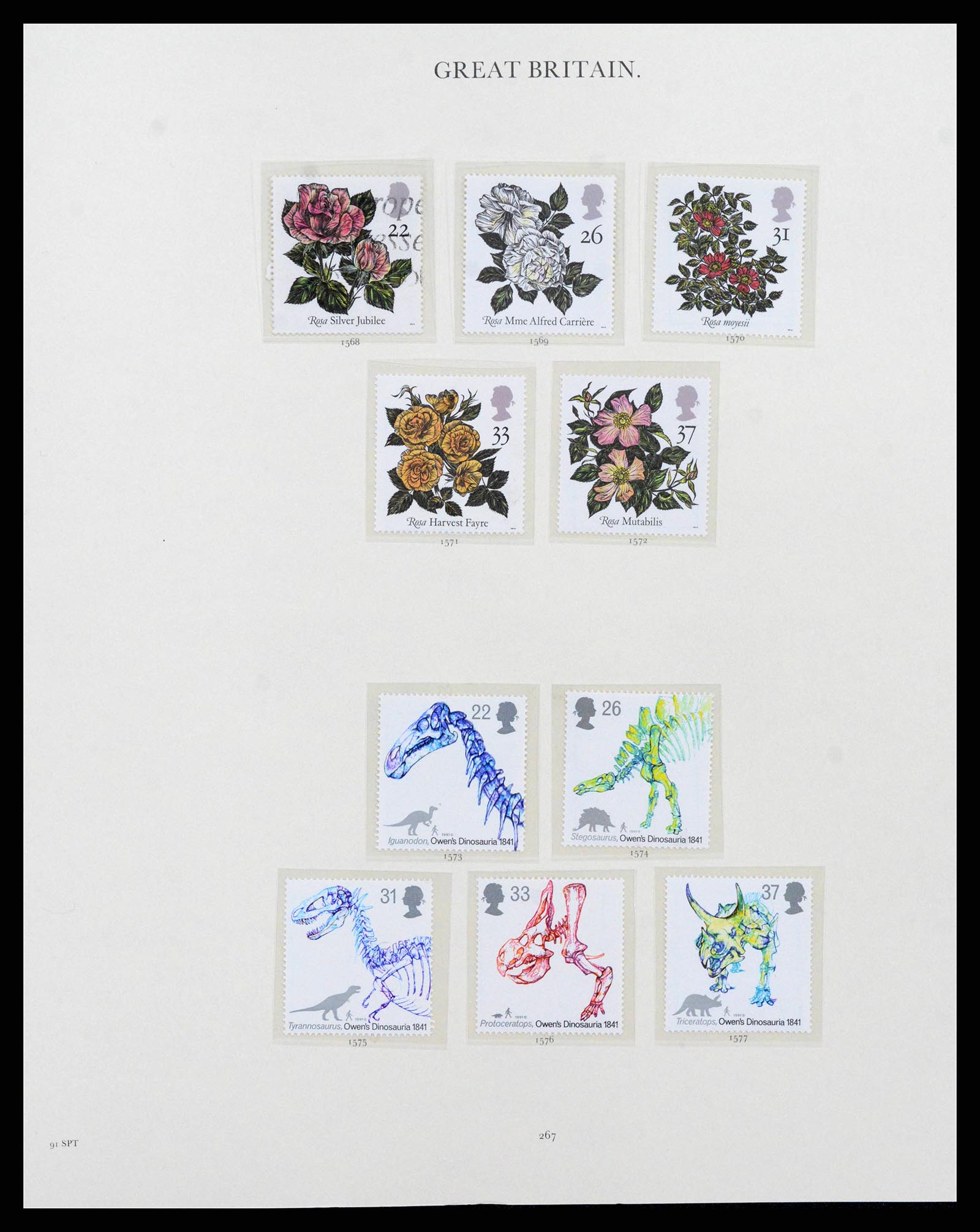 38460 0127 - Postzegelverzameling 38460 Engeland 1840-1992.