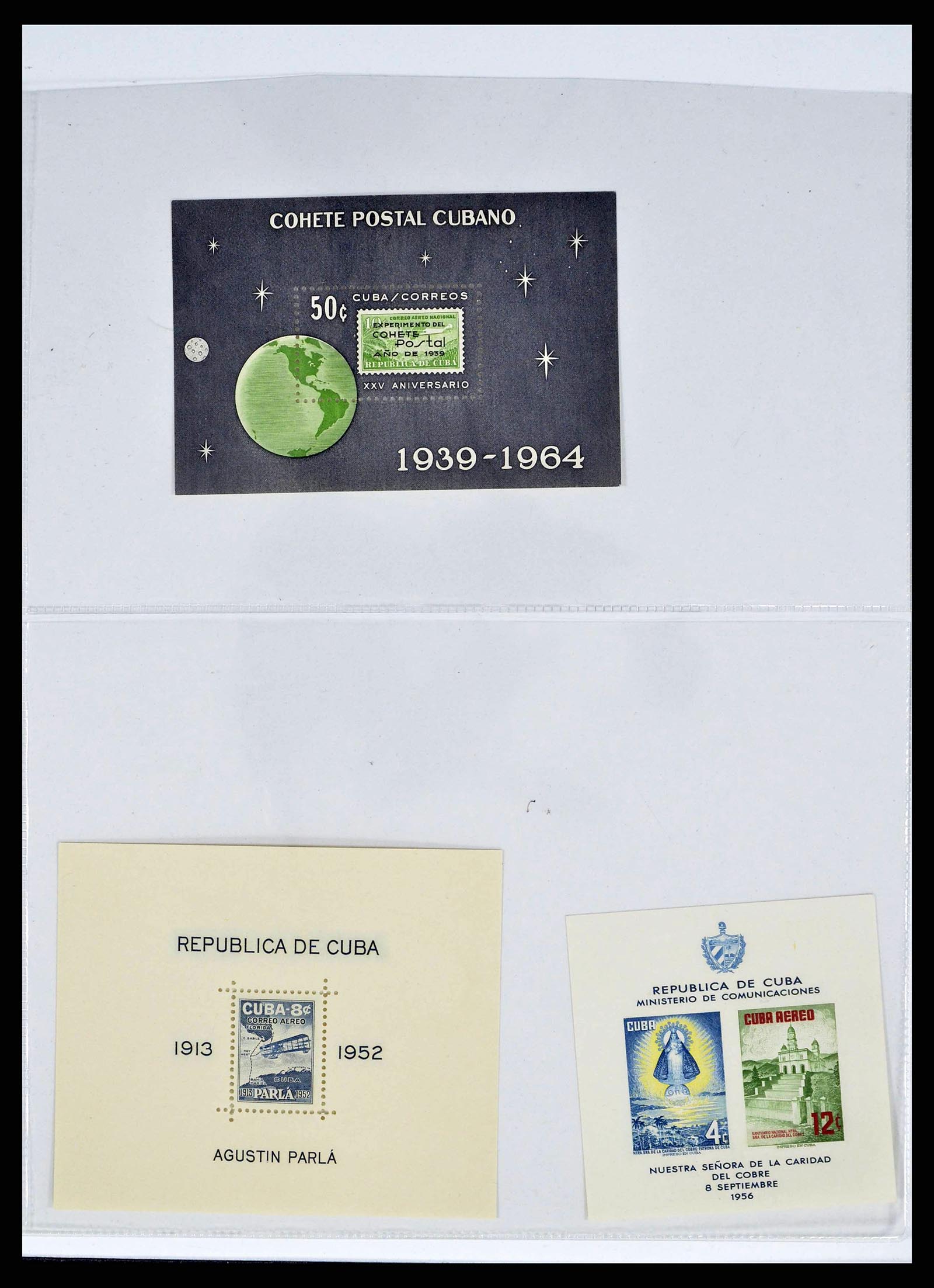 38467 0013 - Postzegelverzameling 38467 Cuba 1855-1962.