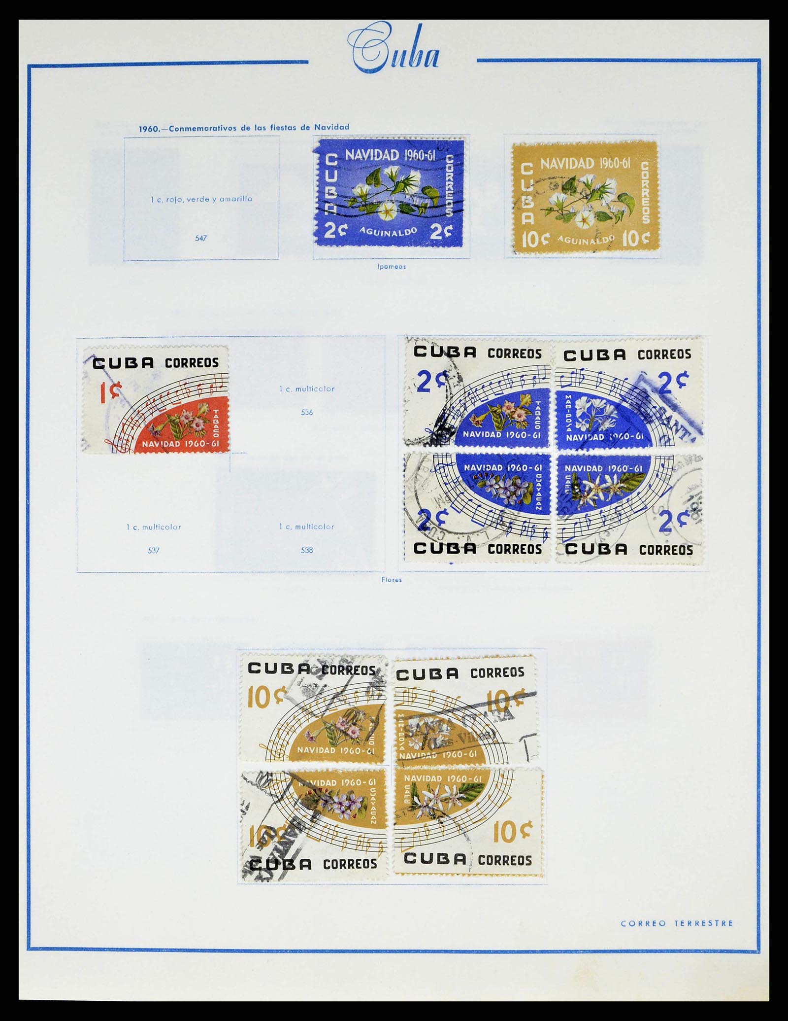 38467 0043 - Postzegelverzameling 38467 Cuba 1855-1962.