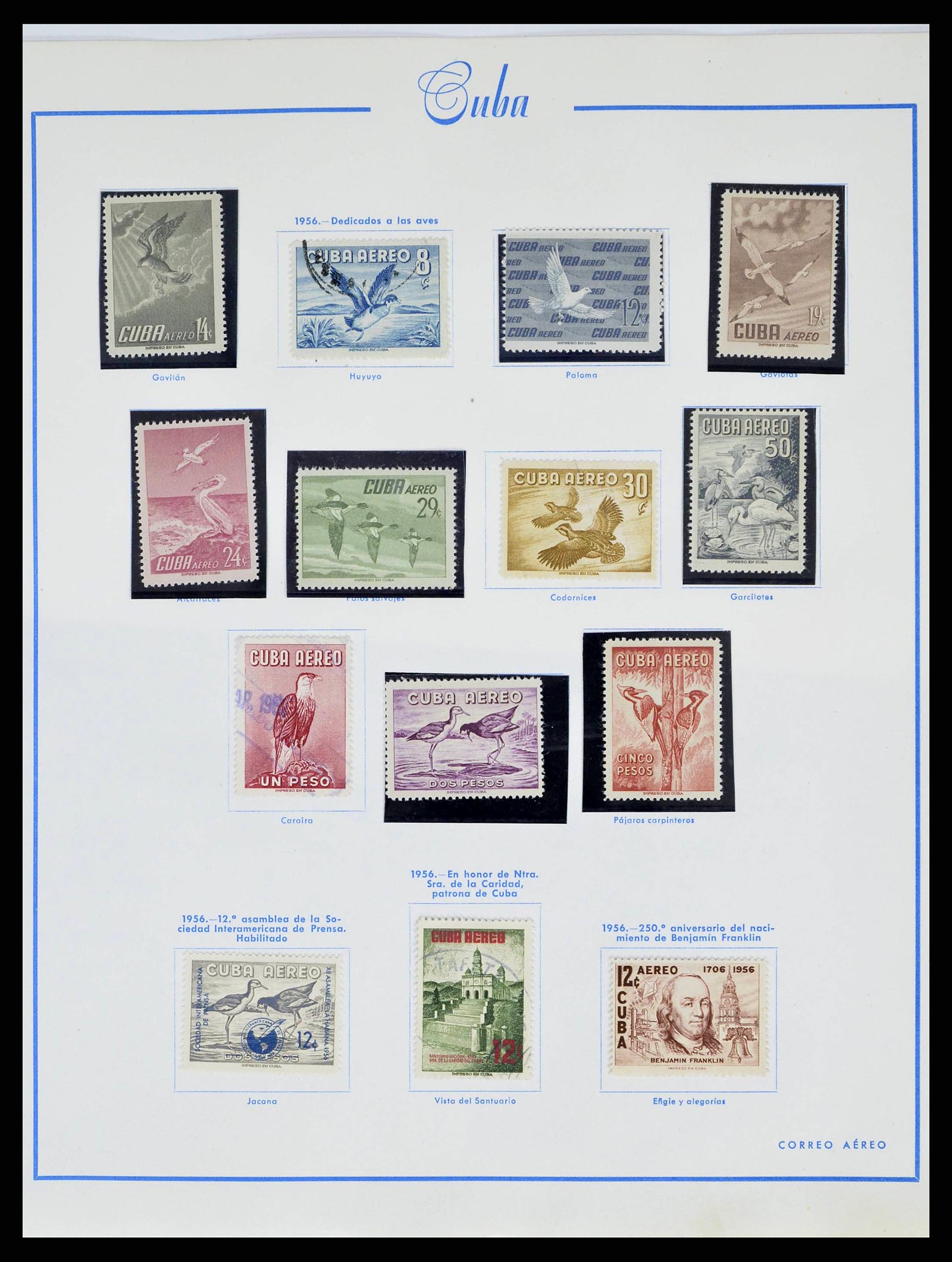 38467 0057 - Stamp collection 38467 Cuba 1855-1962.