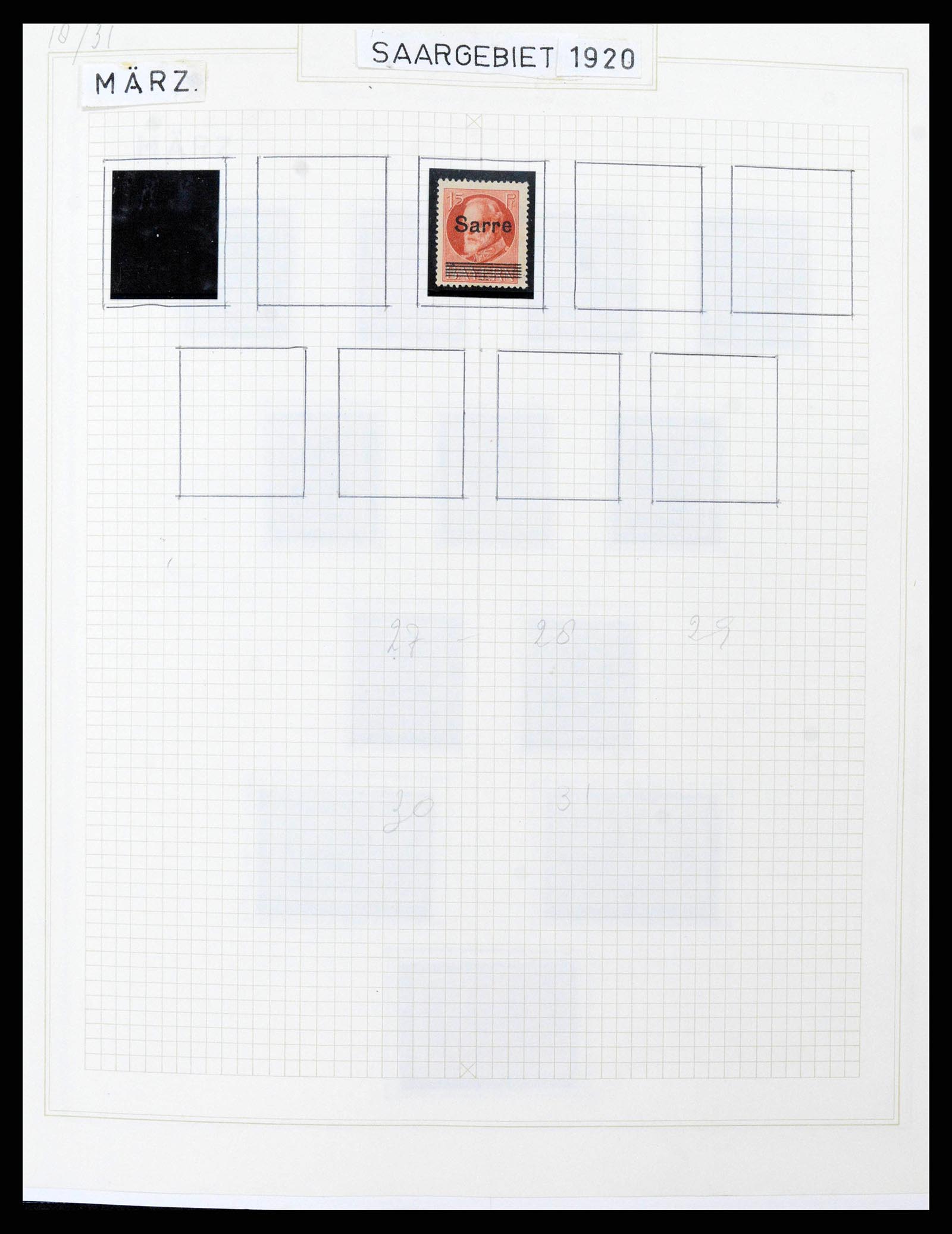 38469 0002 - Postzegelverzameling 38469 Duitse gebieden 1920-1959.