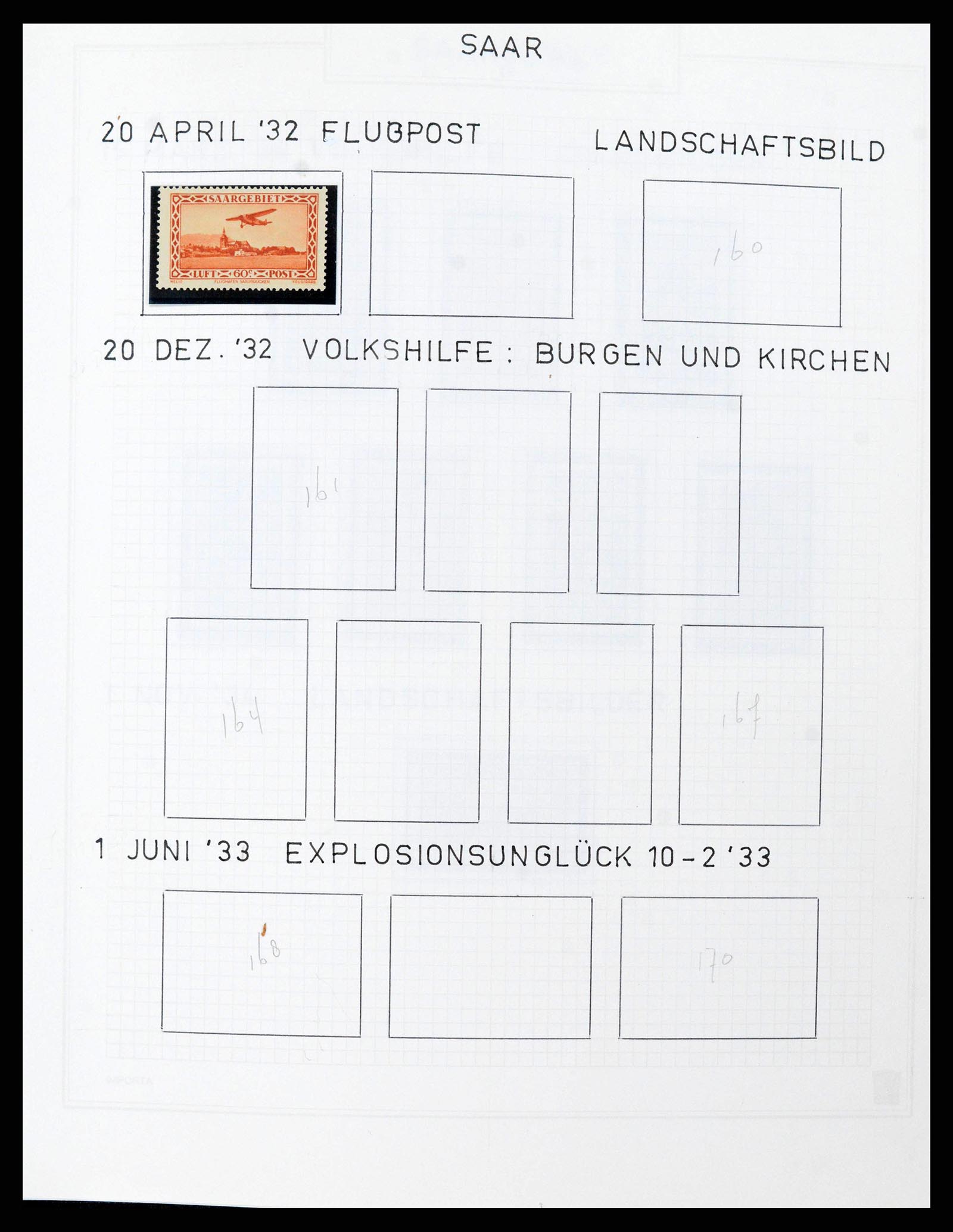 38469 0012 - Stamp collection 38469 German territories 1920-1959.