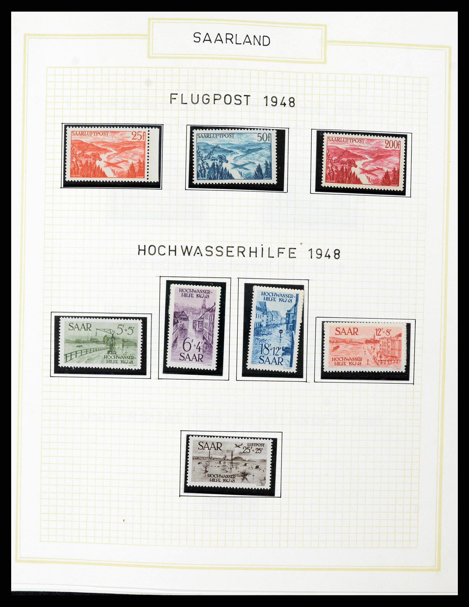38469 0022 - Stamp collection 38469 German territories 1920-1959.