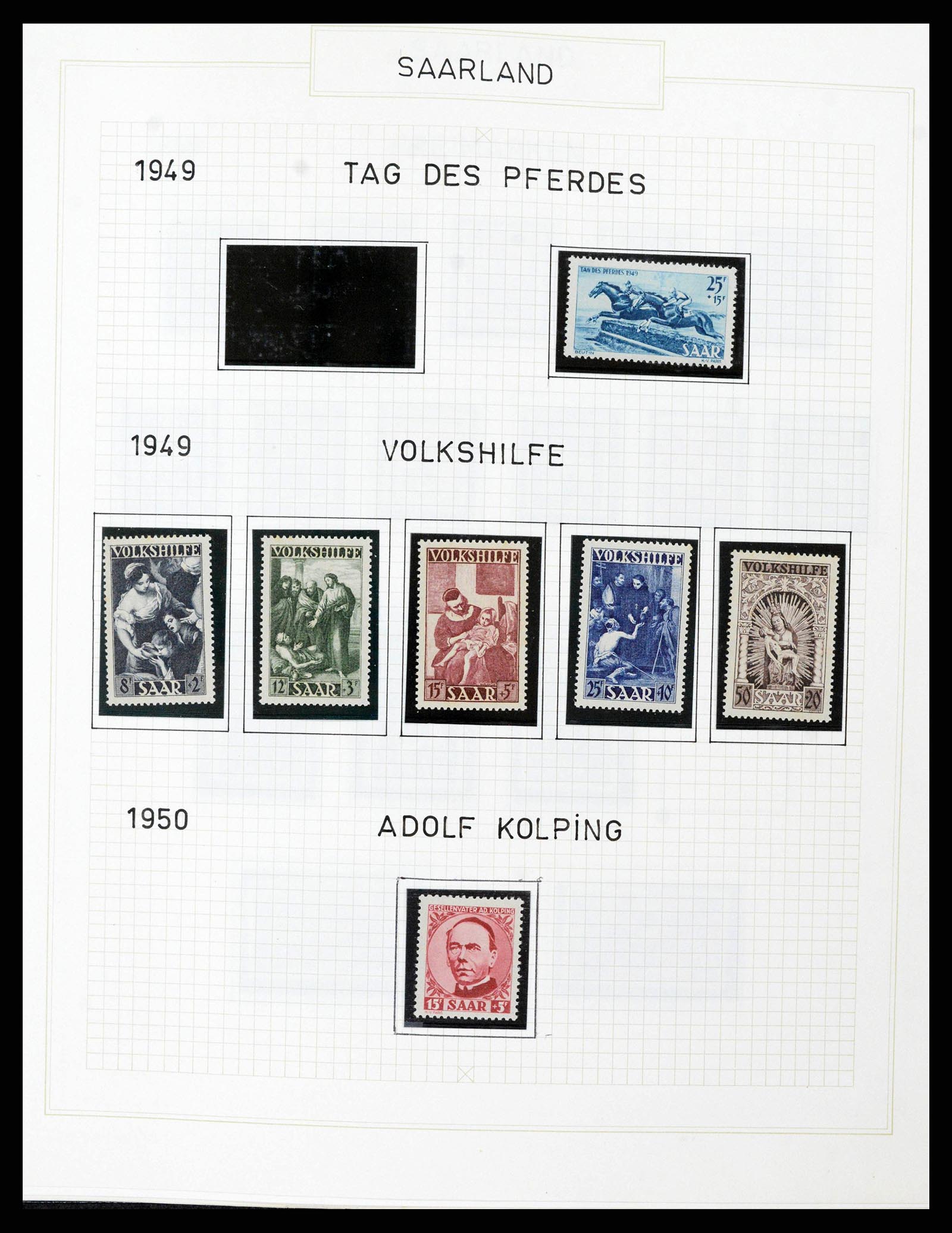 38469 0024 - Stamp collection 38469 German territories 1920-1959.