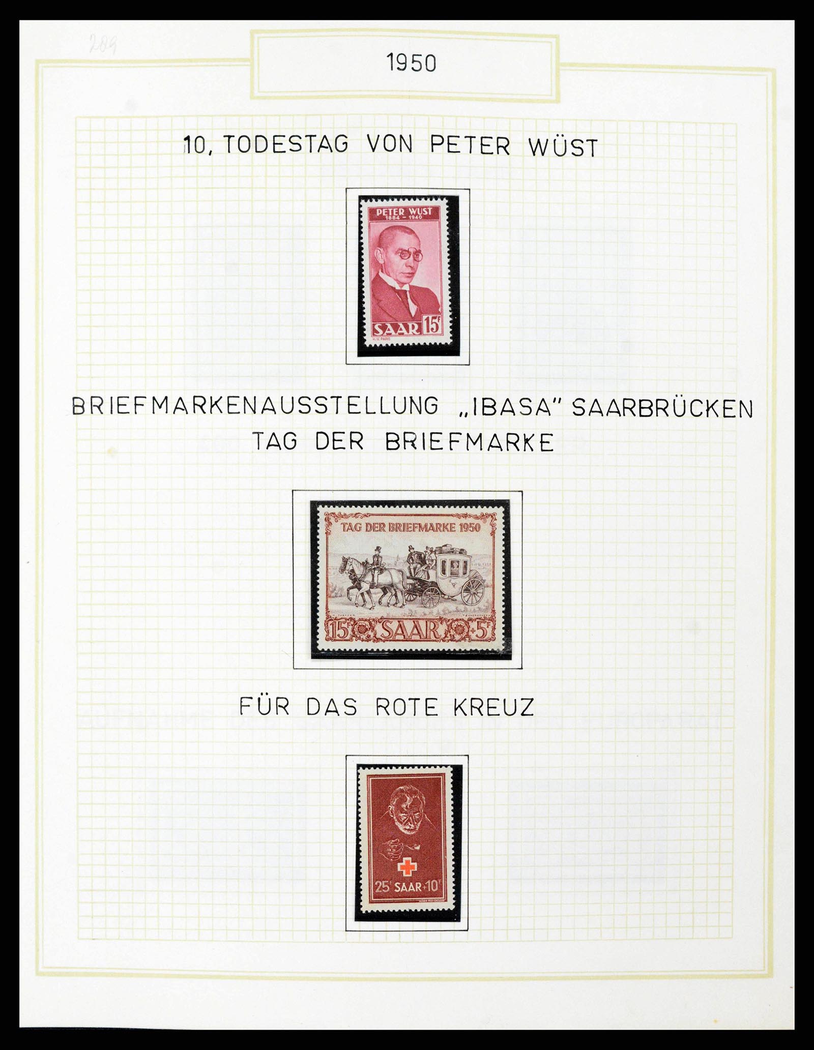 38469 0026 - Stamp collection 38469 German territories 1920-1959.