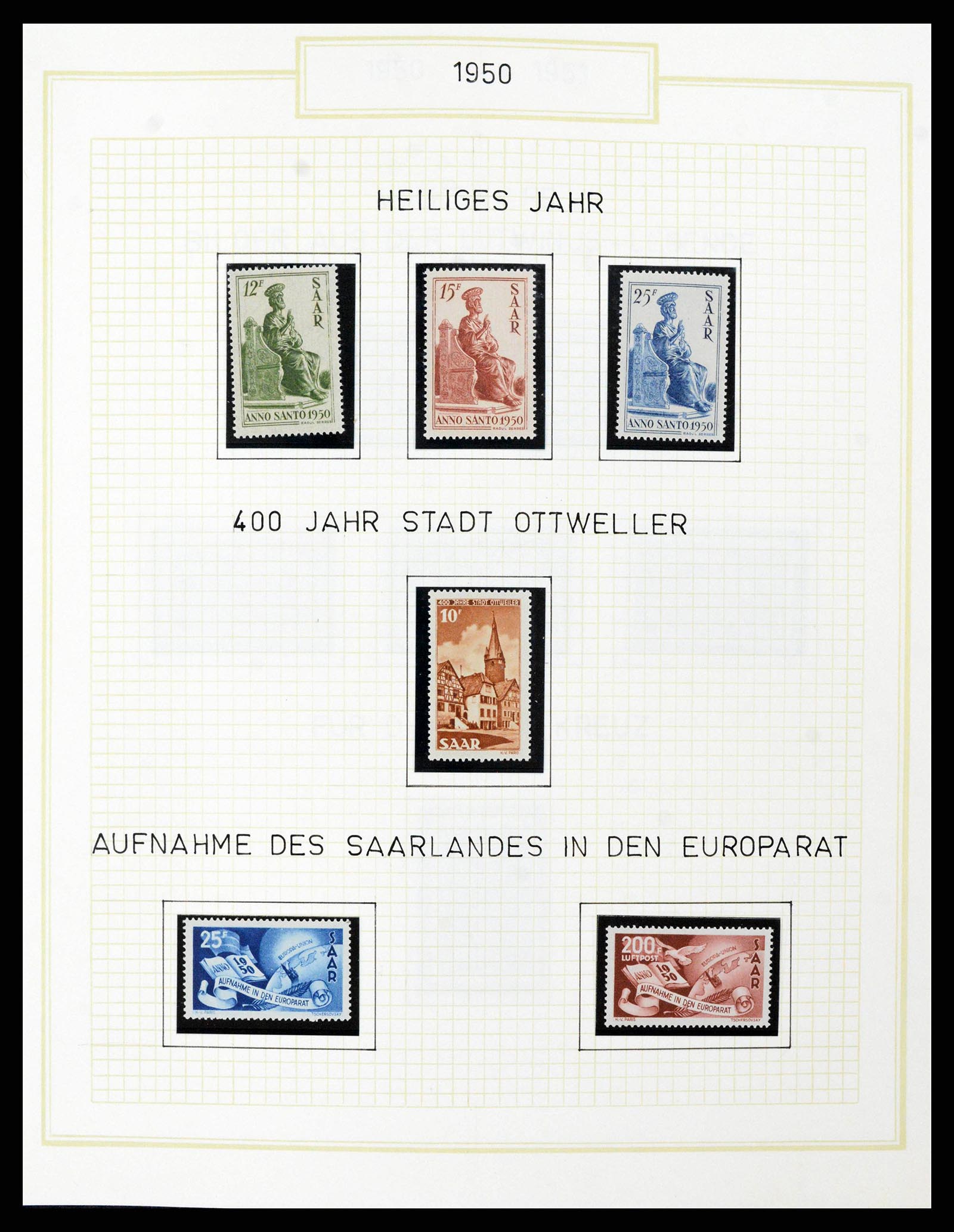 38469 0027 - Stamp collection 38469 German territories 1920-1959.