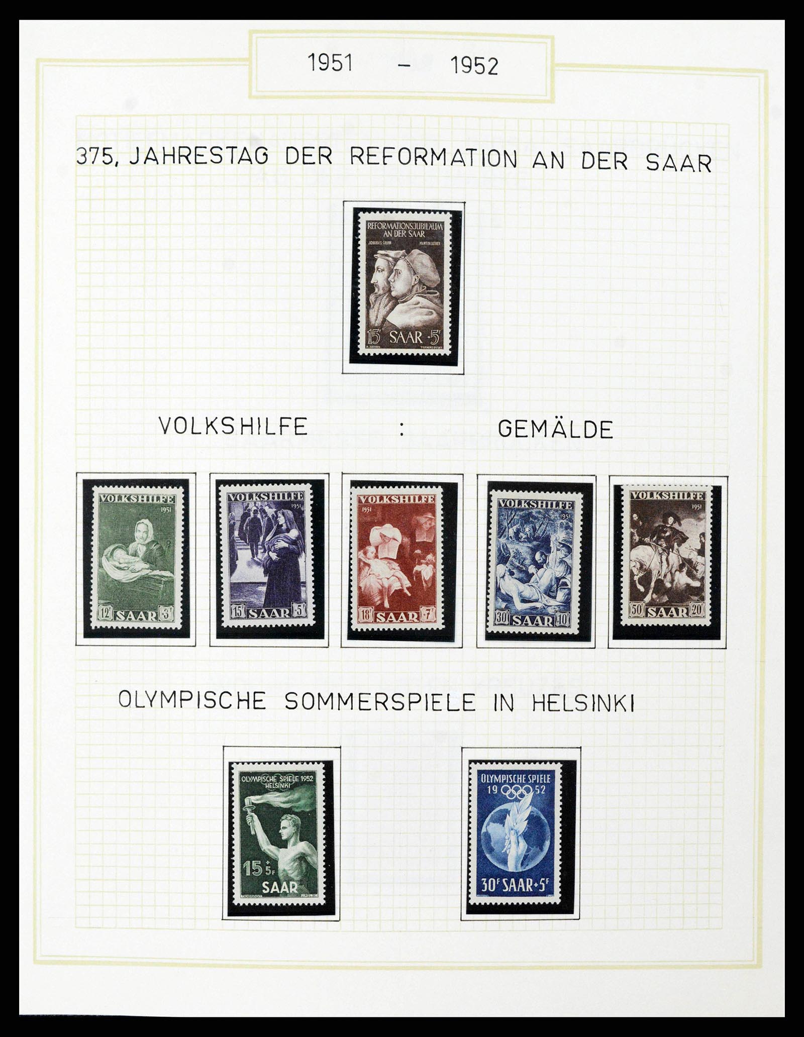 38469 0030 - Stamp collection 38469 German territories 1920-1959.