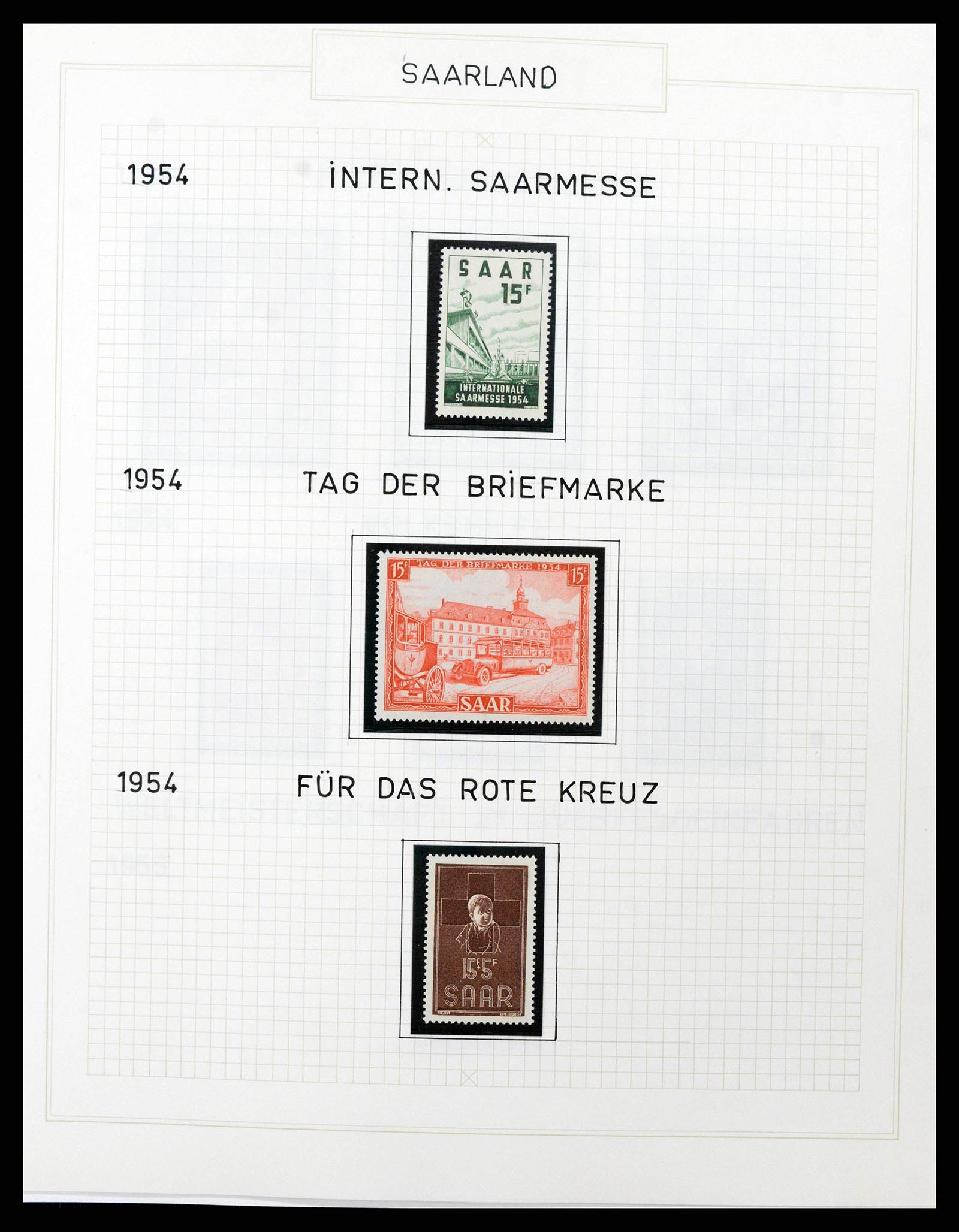 38469 0036 - Stamp collection 38469 German territories 1920-1959.