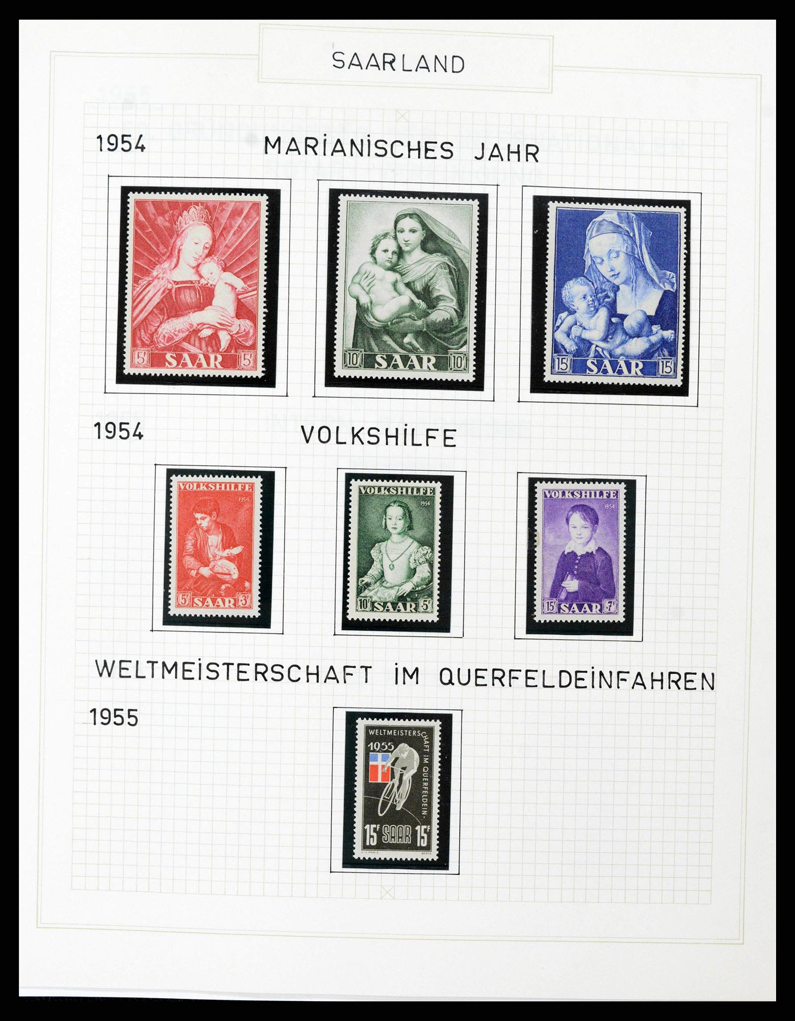 38469 0037 - Stamp collection 38469 German territories 1920-1959.