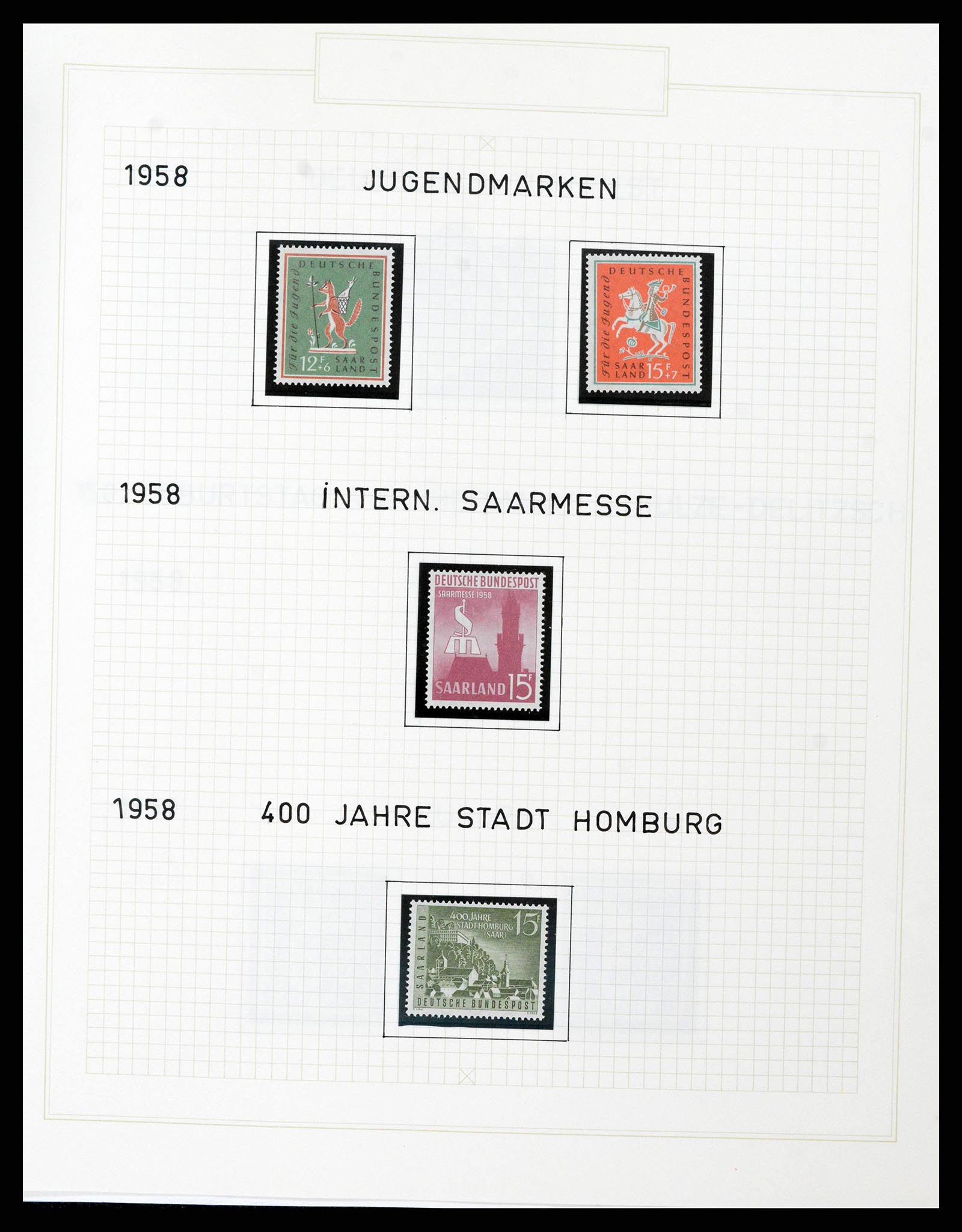 38469 0050 - Stamp collection 38469 German territories 1920-1959.