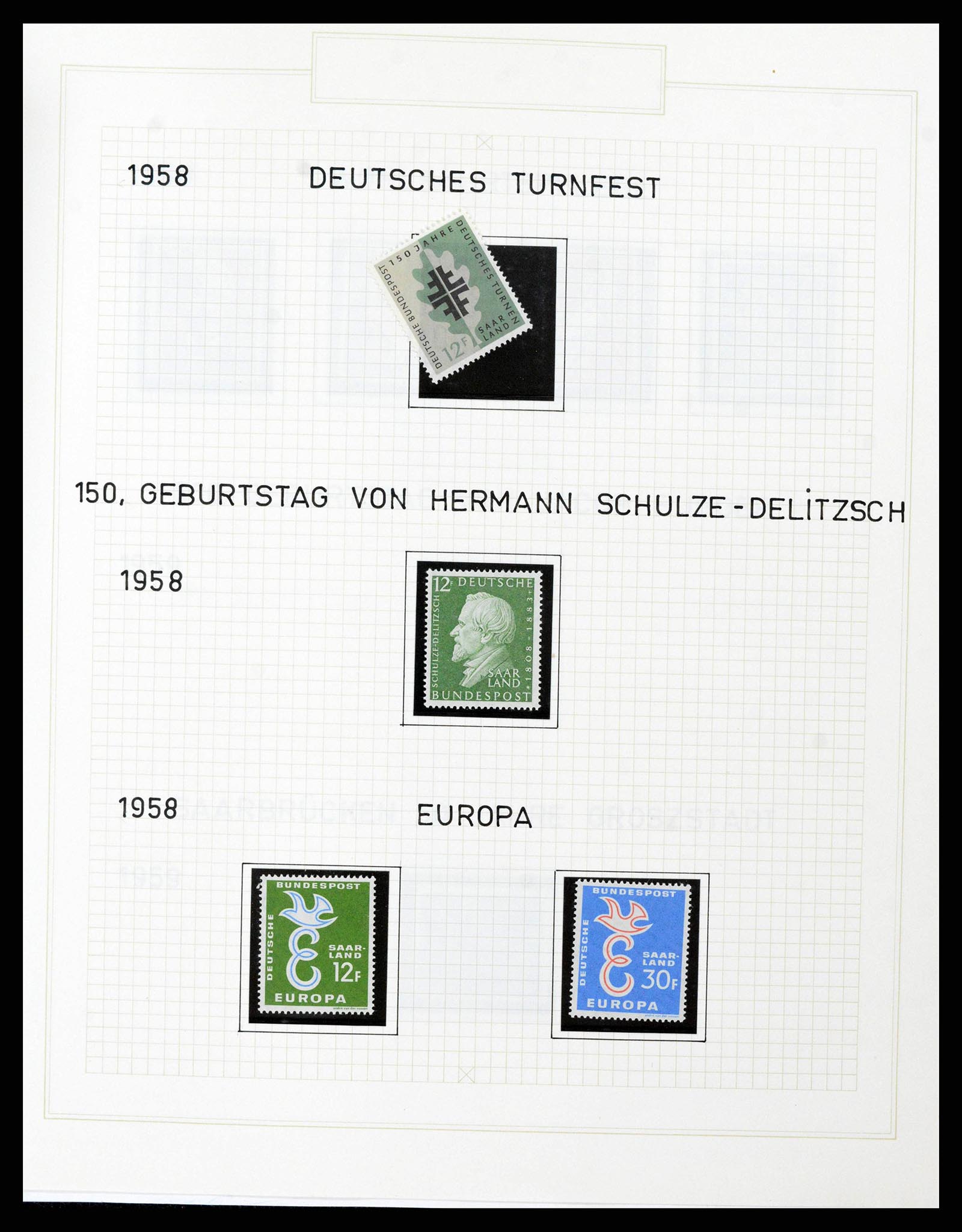 38469 0051 - Stamp collection 38469 German territories 1920-1959.