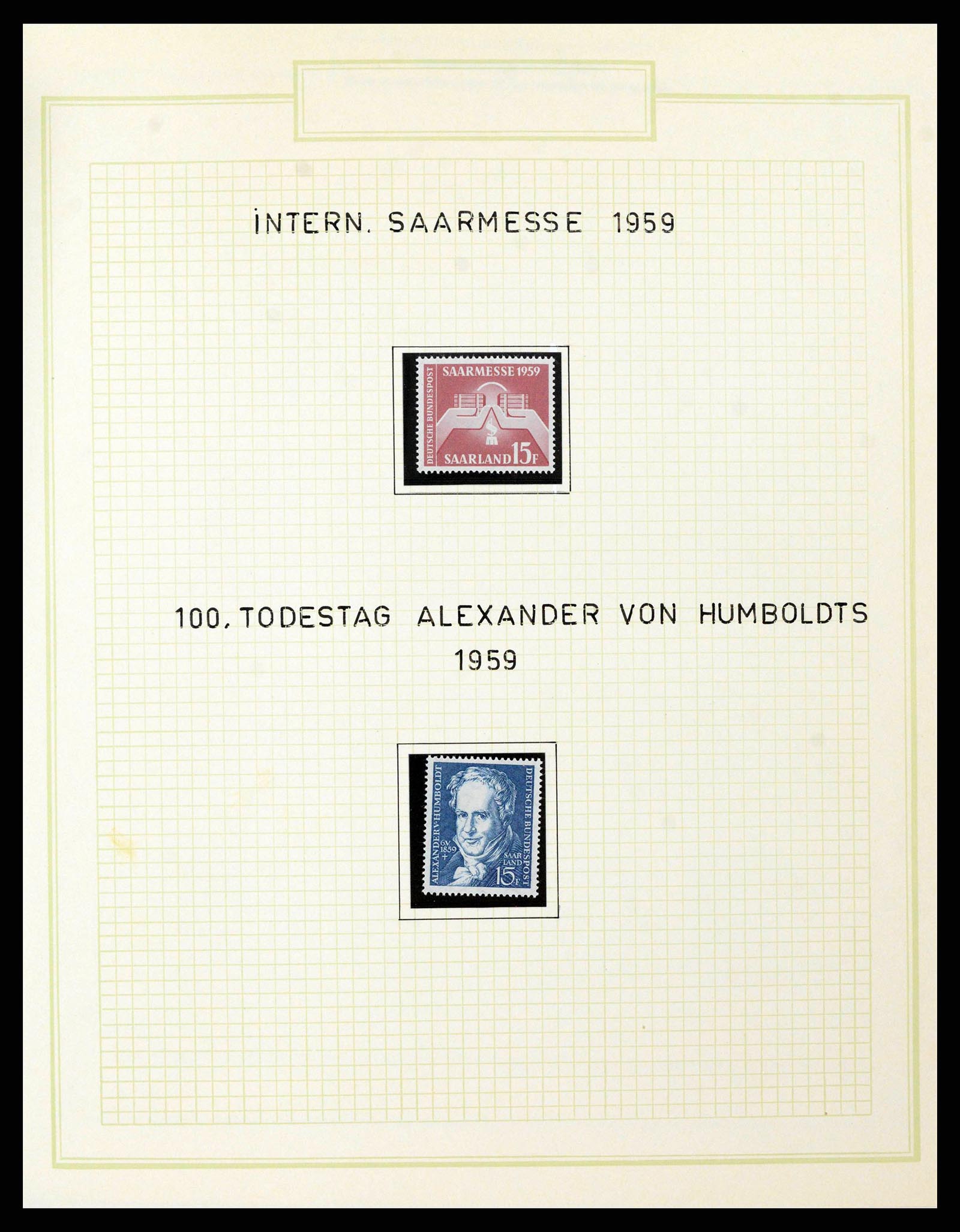 38469 0053 - Stamp collection 38469 German territories 1920-1959.