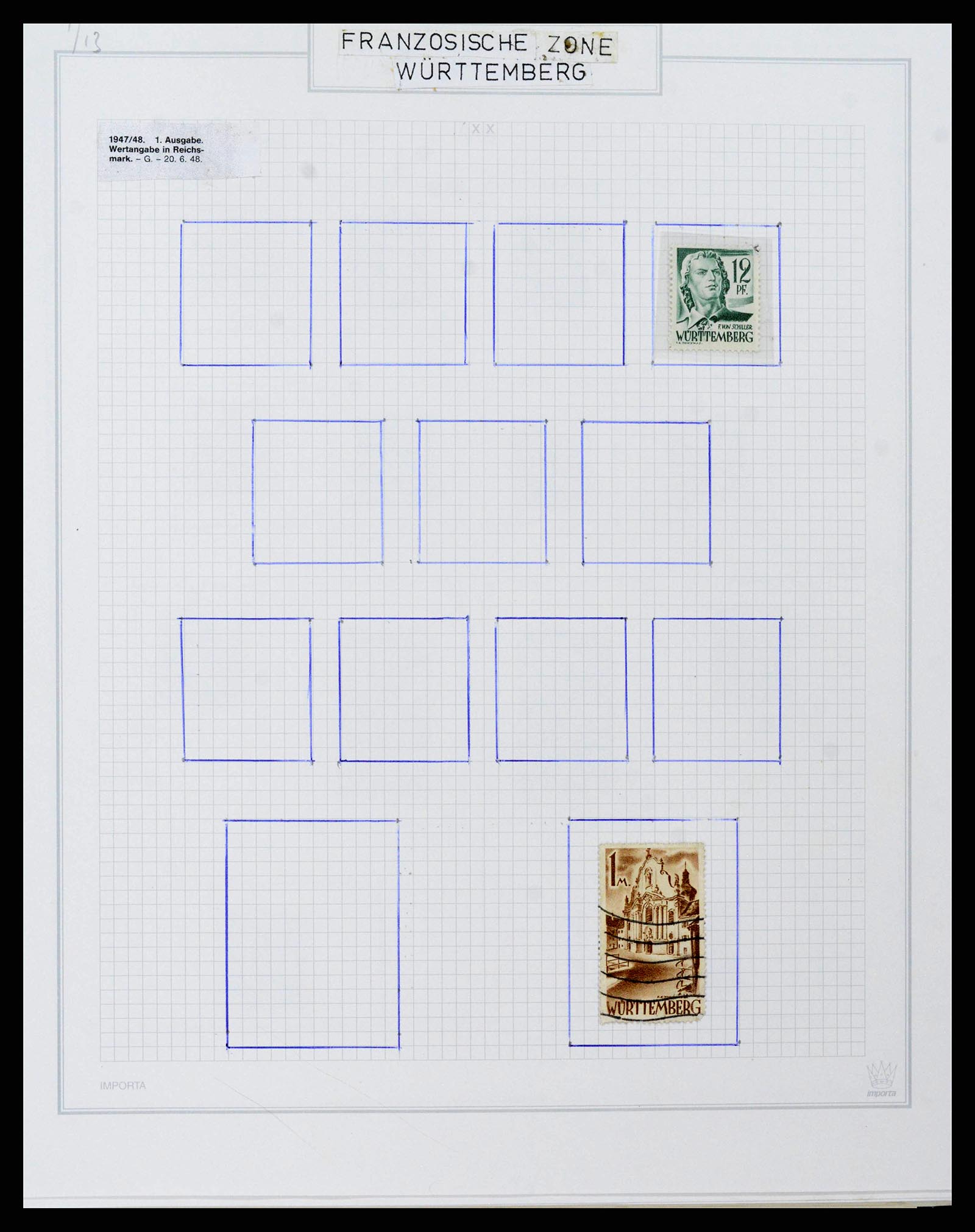 38469 0142 - Postzegelverzameling 38469 Duitse gebieden 1920-1959.