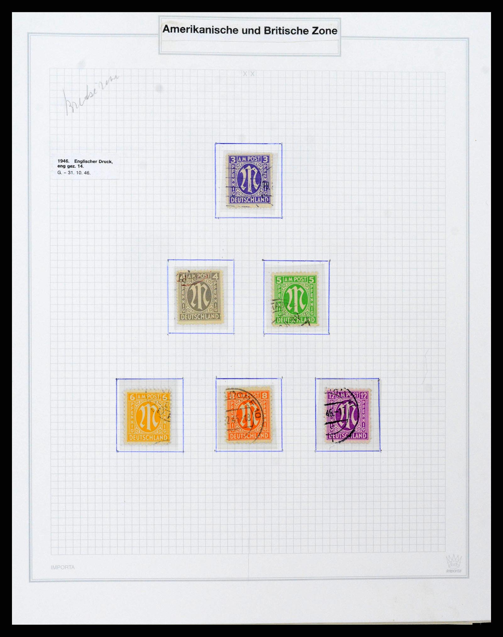 38469 0146 - Stamp collection 38469 German territories 1920-1959.