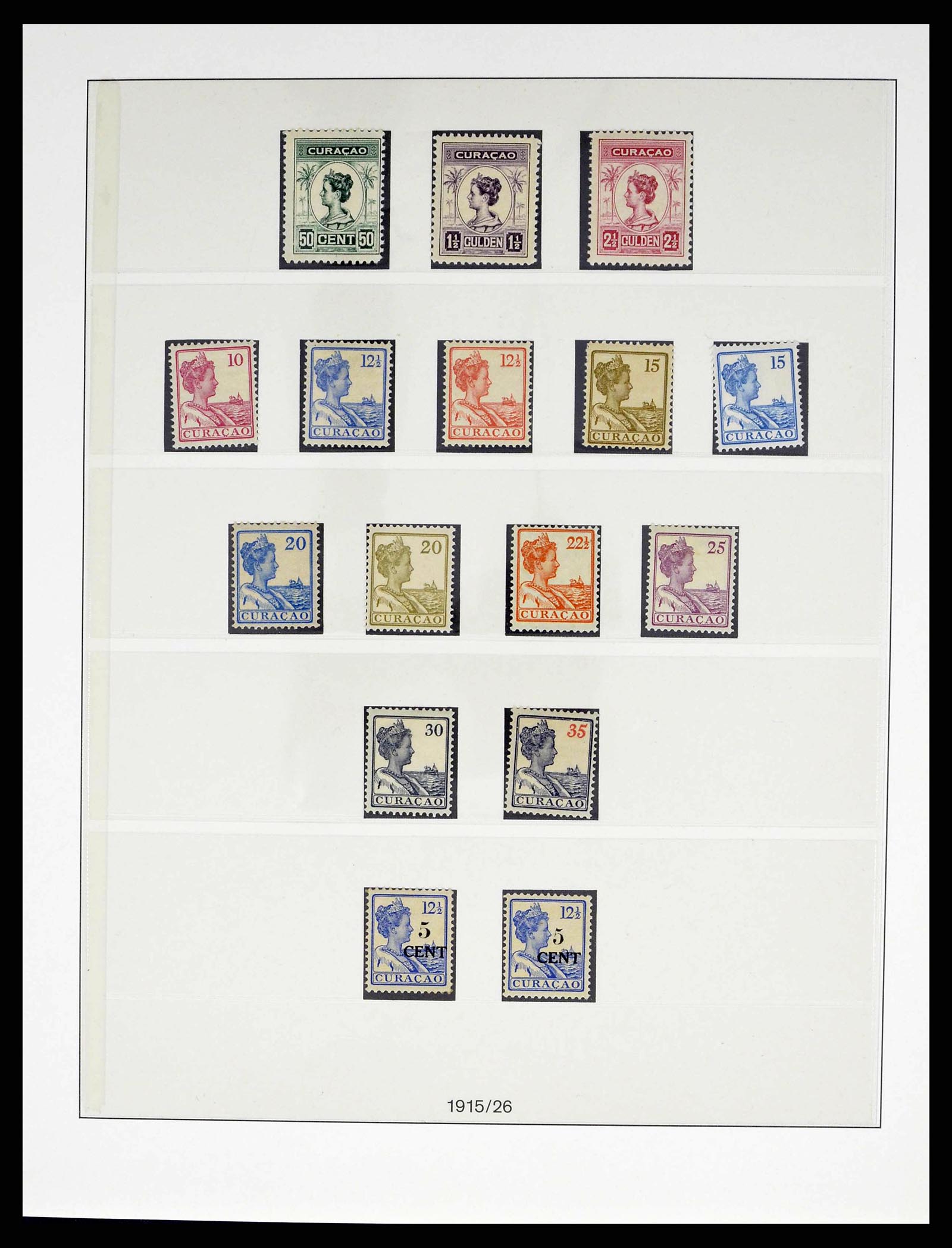 38470 0004 - Postzegelverzameling 38470 Curaçao/Antillen 1873-1980.