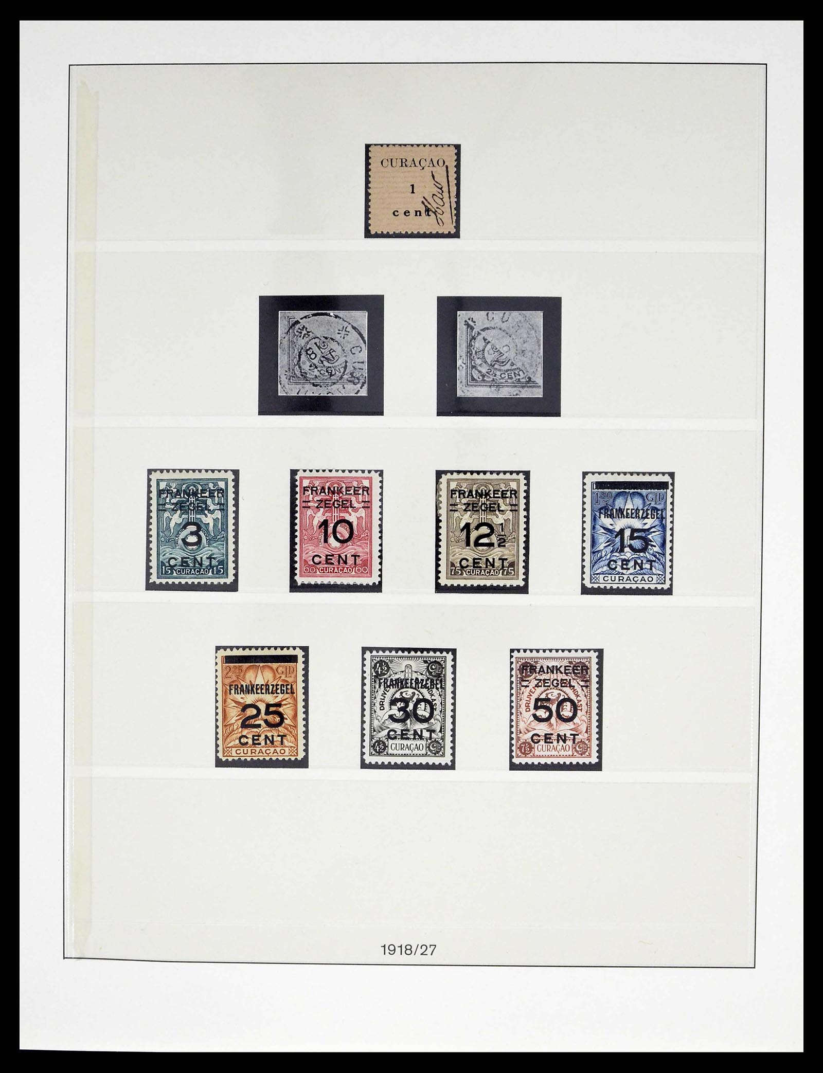 38470 0005 - Postzegelverzameling 38470 Curaçao/Antillen 1873-1980.