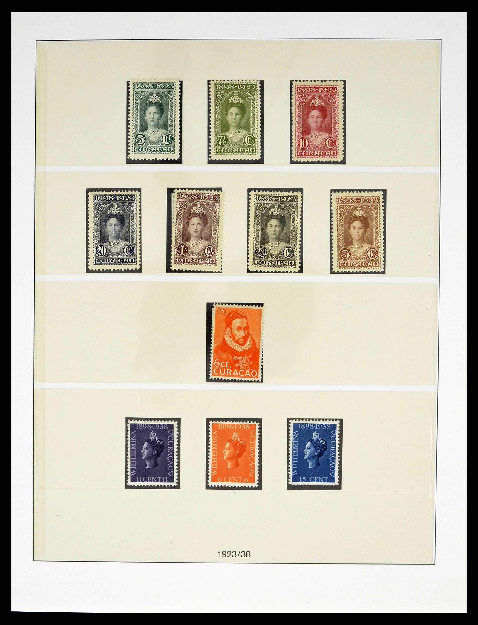 38470 0006 - Postzegelverzameling 38470 Curaçao/Antillen 1873-1980.
