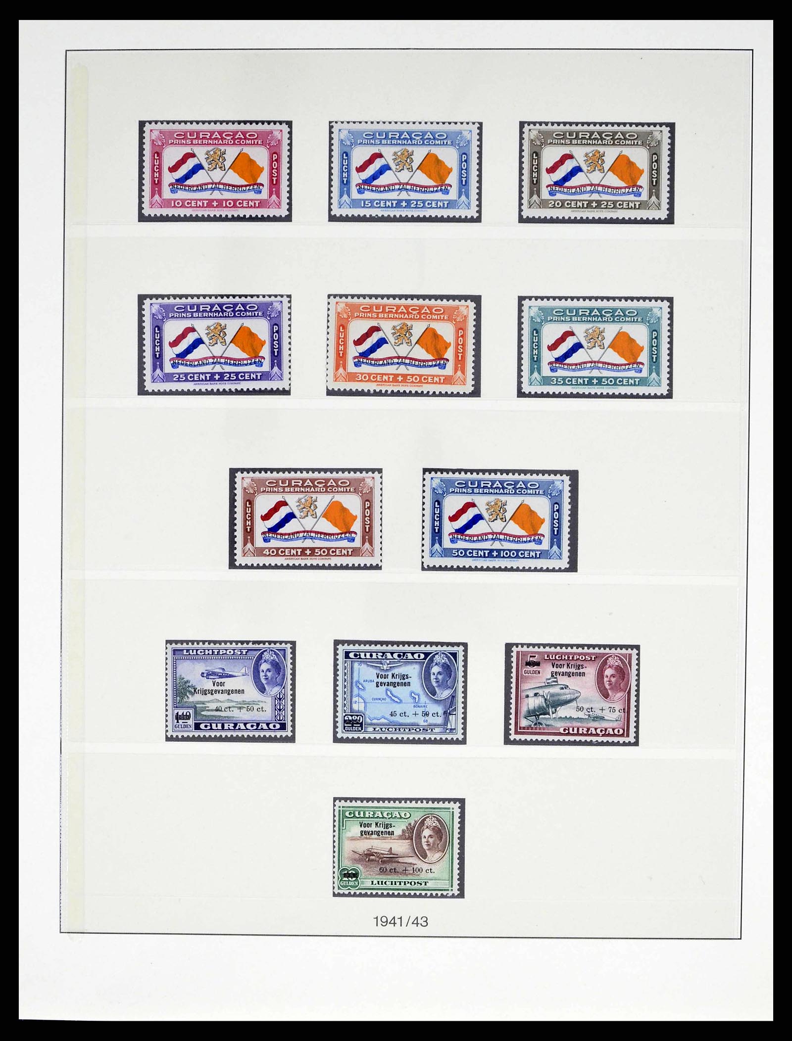 38470 0016 - Postzegelverzameling 38470 Curaçao/Antillen 1873-1980.
