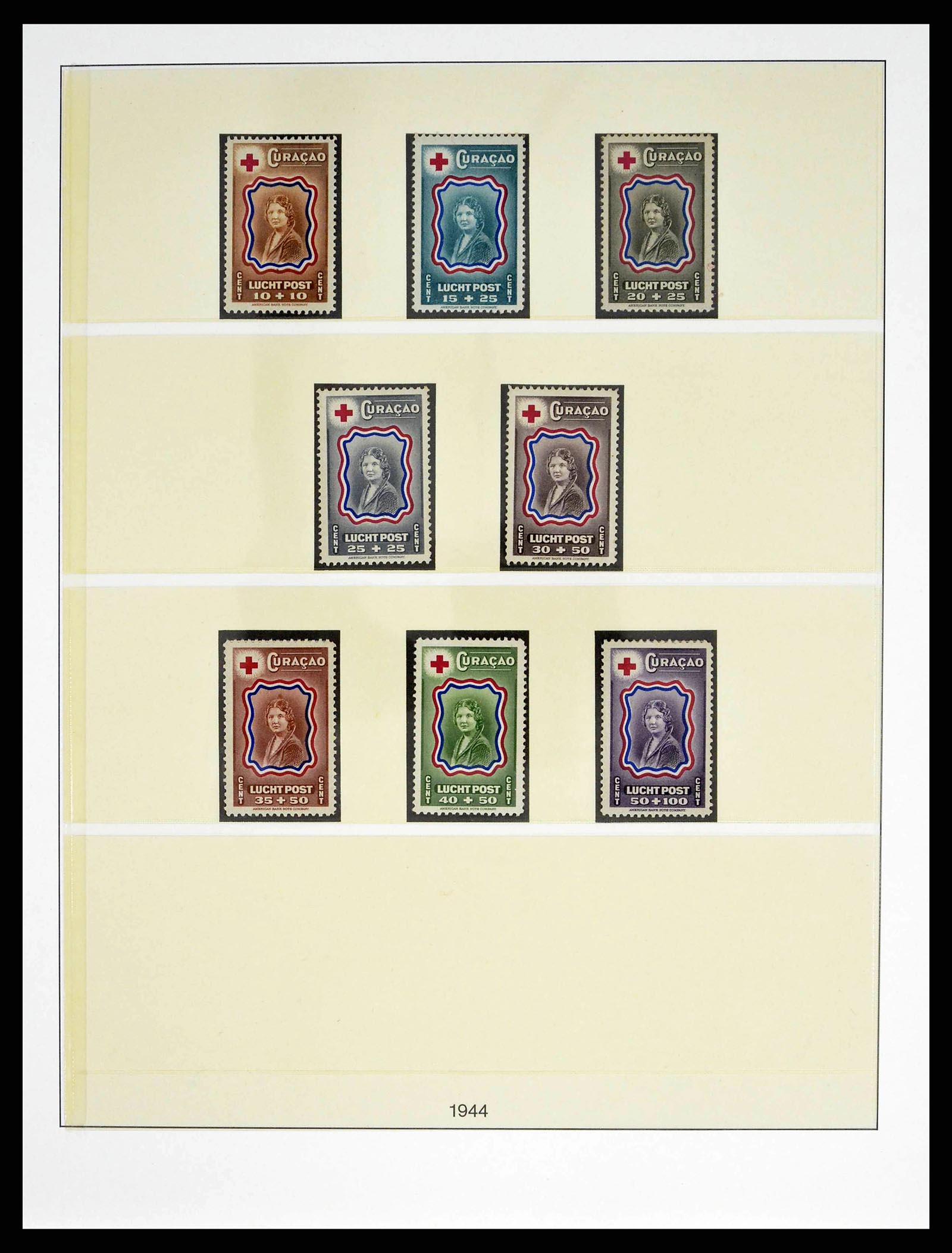 38470 0017 - Postzegelverzameling 38470 Curaçao/Antillen 1873-1980.