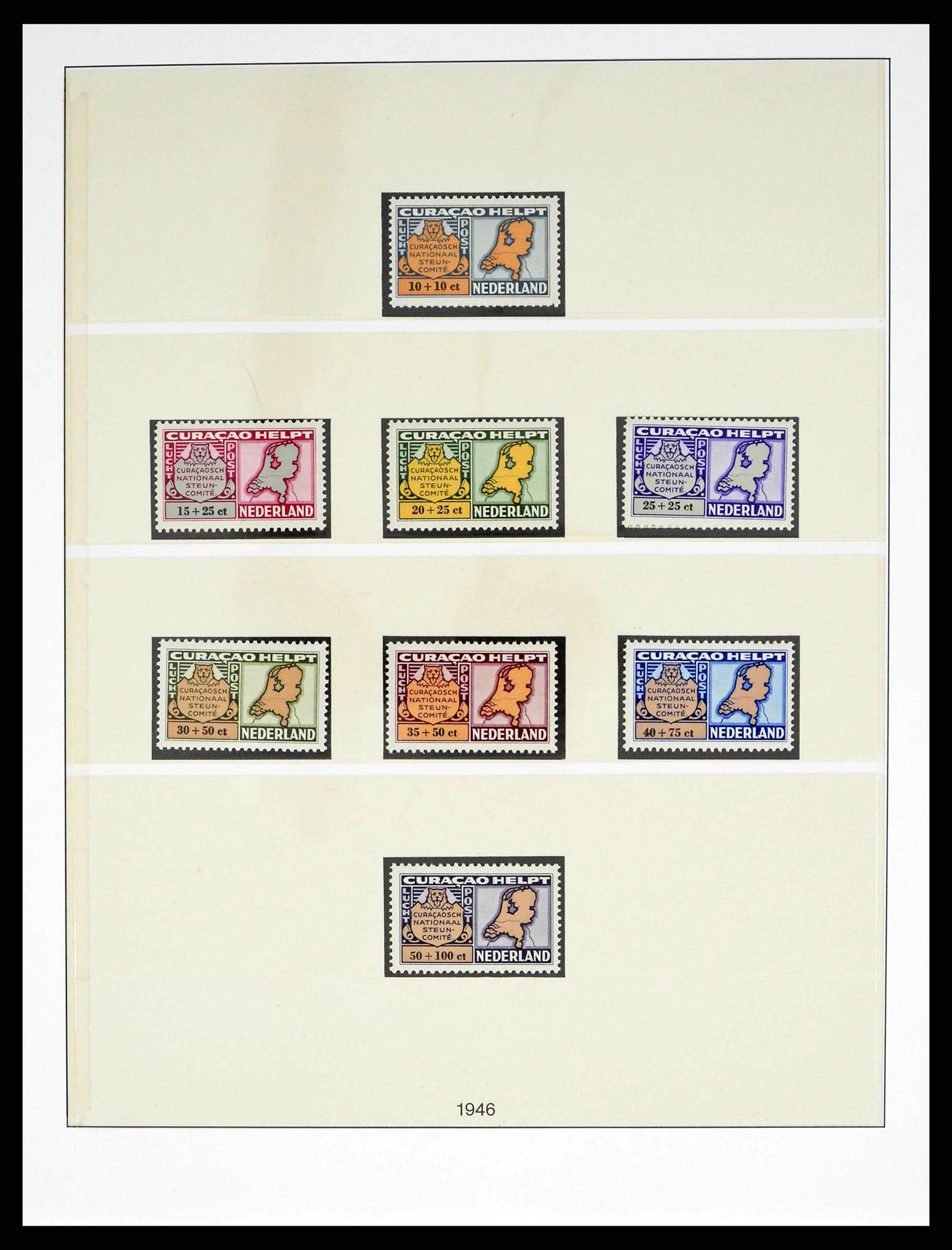 38470 0018 - Postzegelverzameling 38470 Curaçao/Antillen 1873-1980.