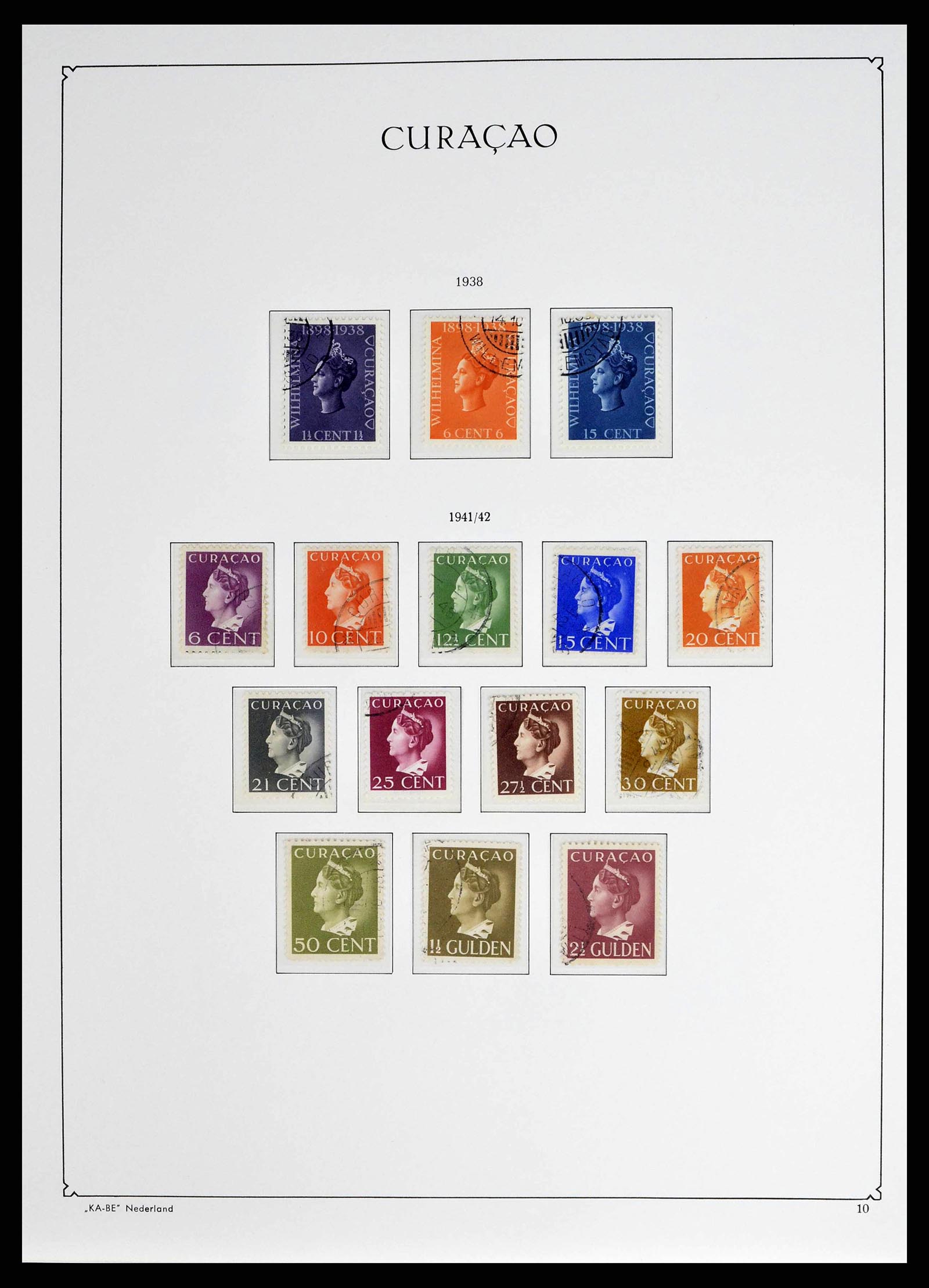 38471 0010 - Stamp collection 38471 Curaçao/Antilles 1873-1980.