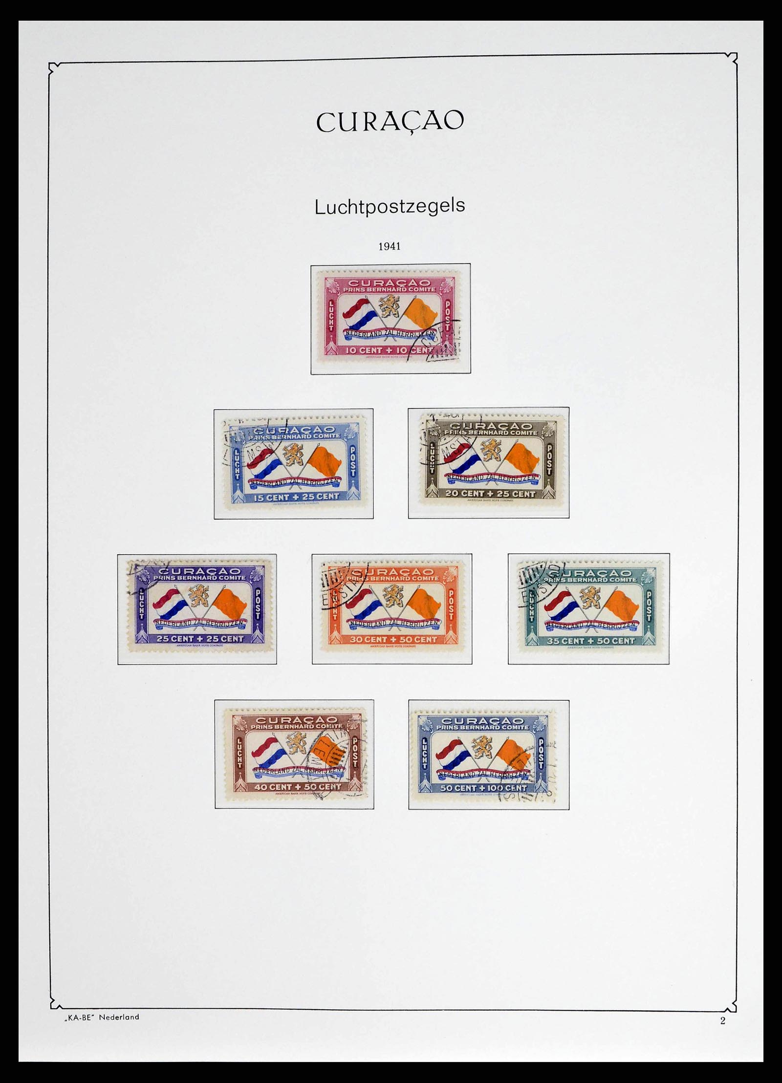 38471 0016 - Stamp collection 38471 Curaçao/Antilles 1873-1980.