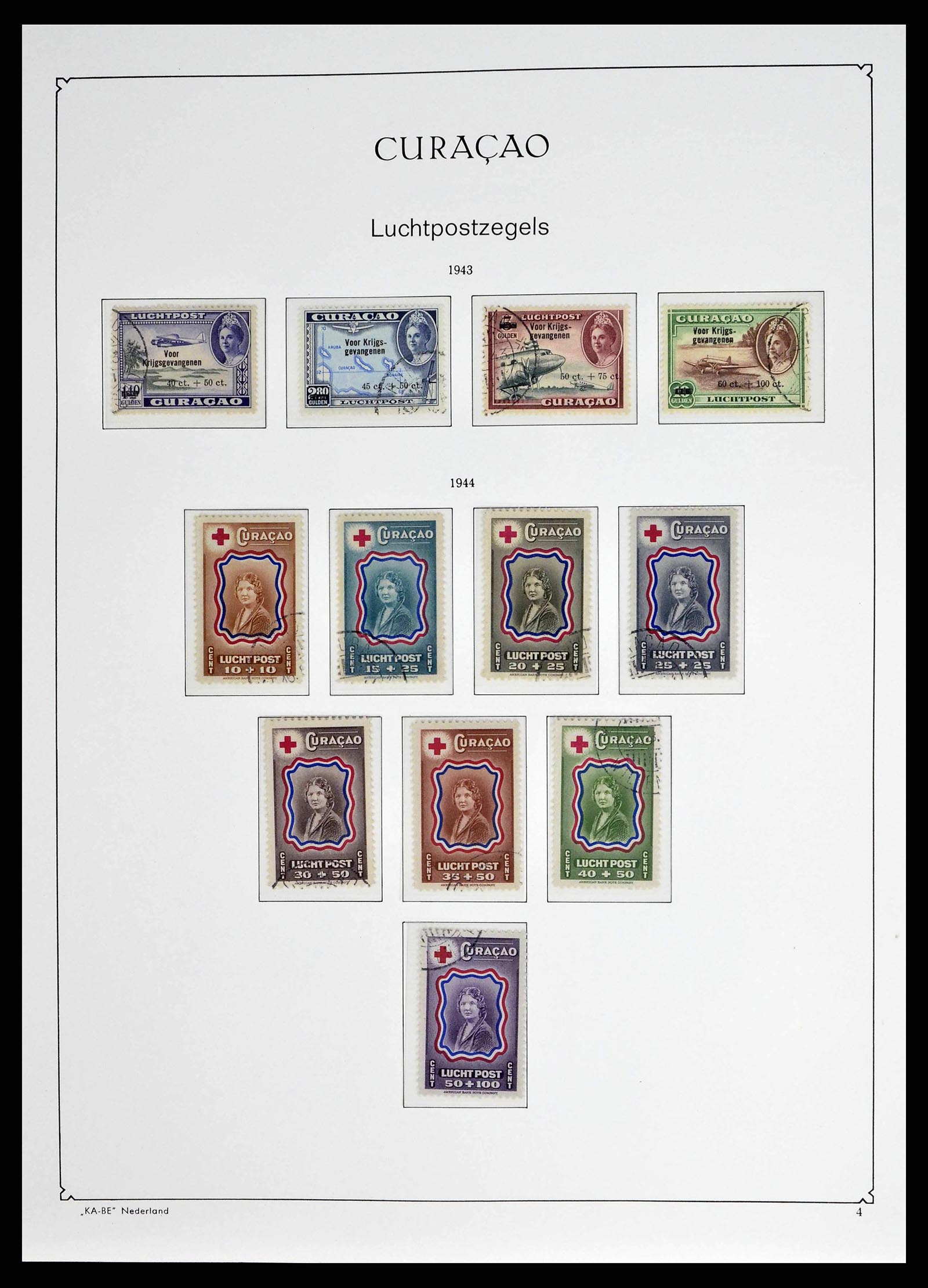 38471 0018 - Postzegelverzameling 38471 Curaçao/Antillen 1873-1980.